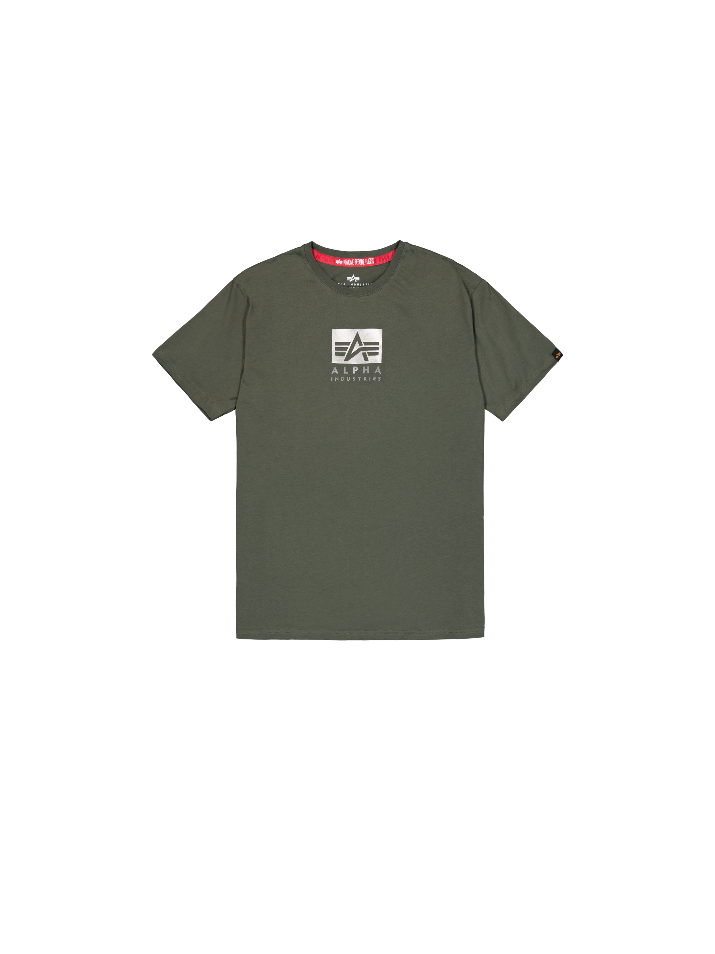 Satin Logo T dark olive 148513_142_1_flatlay_00001_98278.png