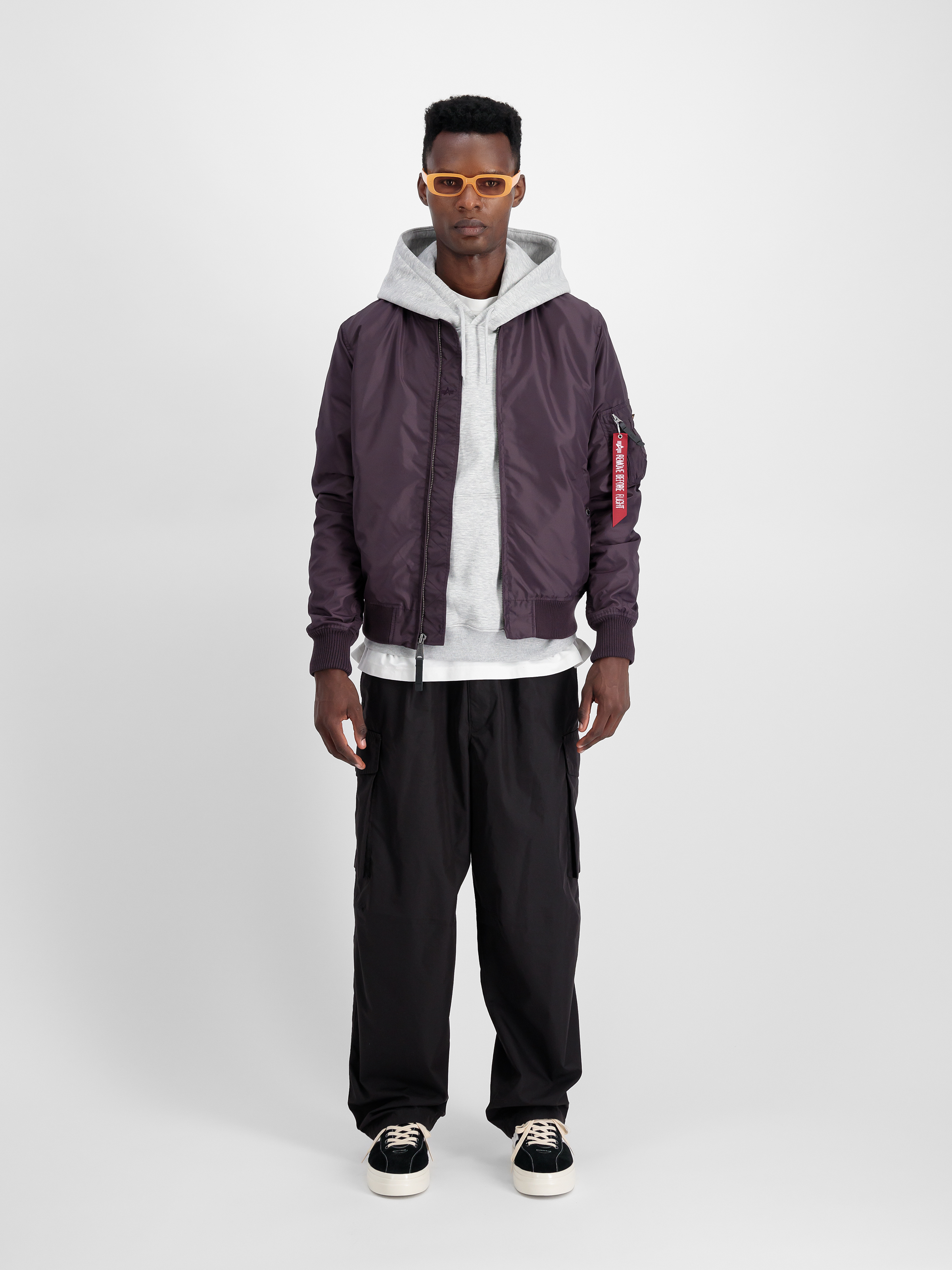 MA-1 TT Two Tone Bomber Jacket Plum 191103_719_2_model_00001_97139