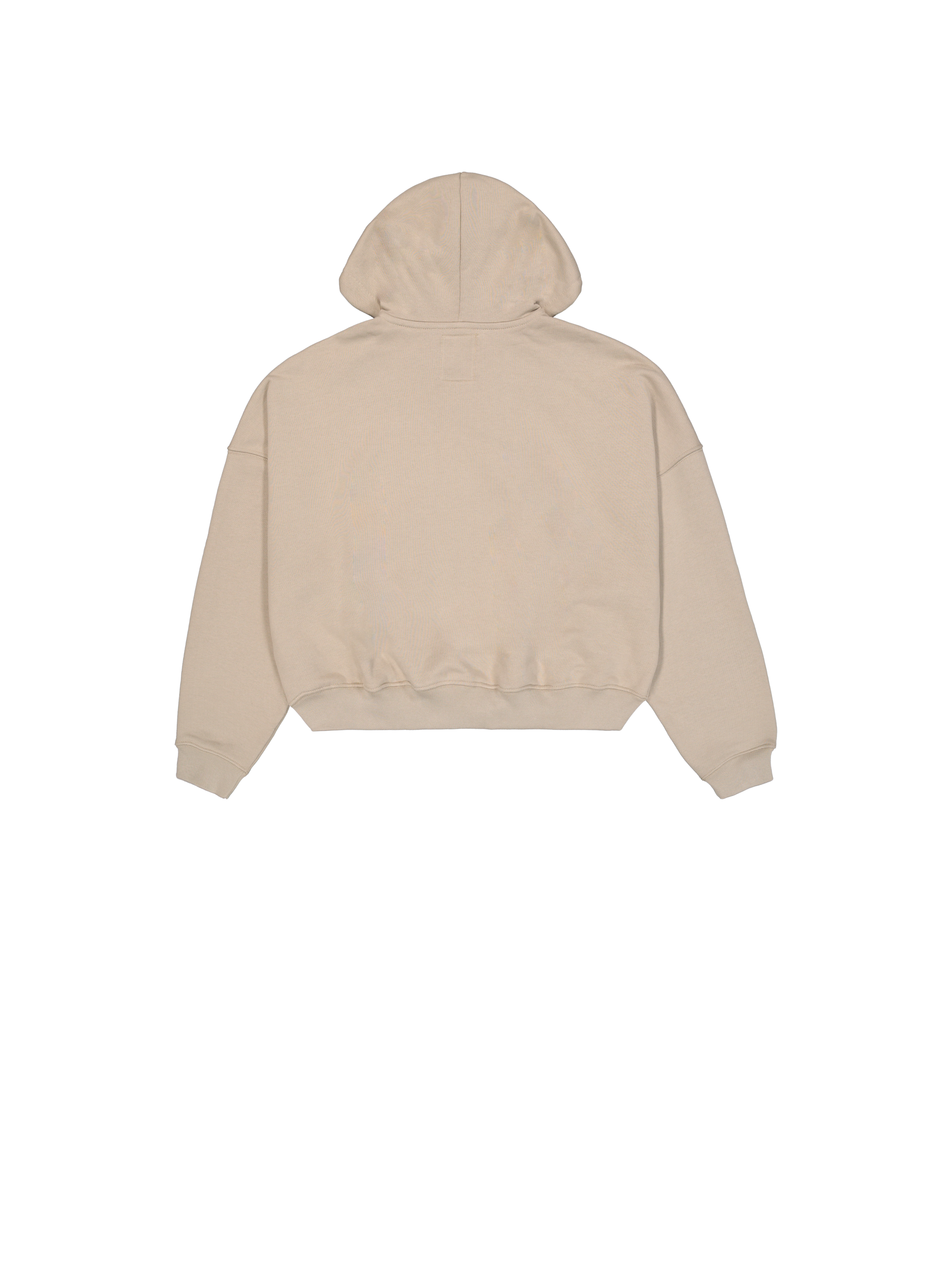Alpha Essentials Rubber Logo Hoodie Women vintage sand 146041_679_1_flatlay_00002_98272