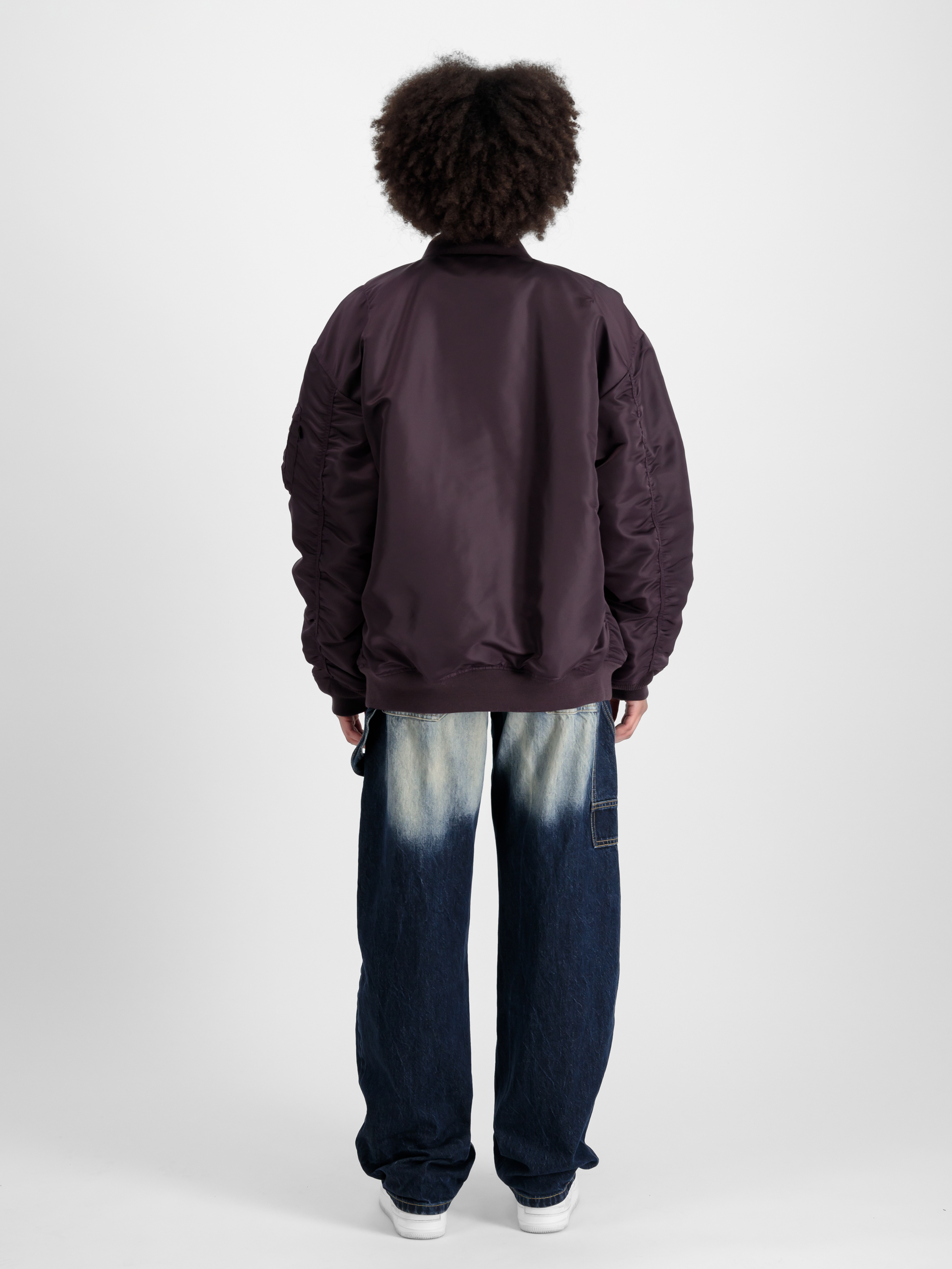 MA-1 Core Bomber Jacket Women Plum 108010_719_2_model_00002_97092