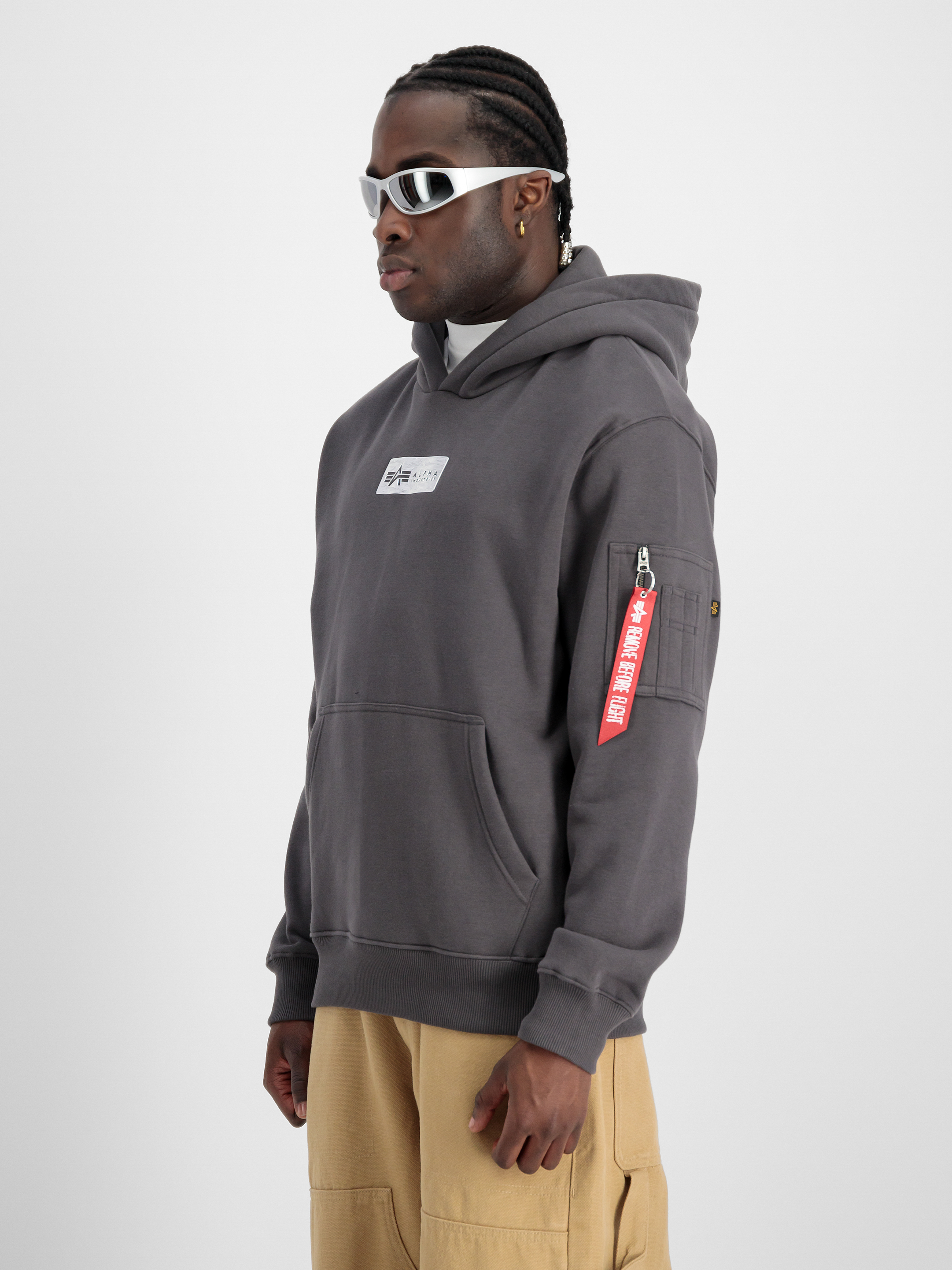 Metal Plate Hoodie vintage grey 148339_684_2_model_00003_98484