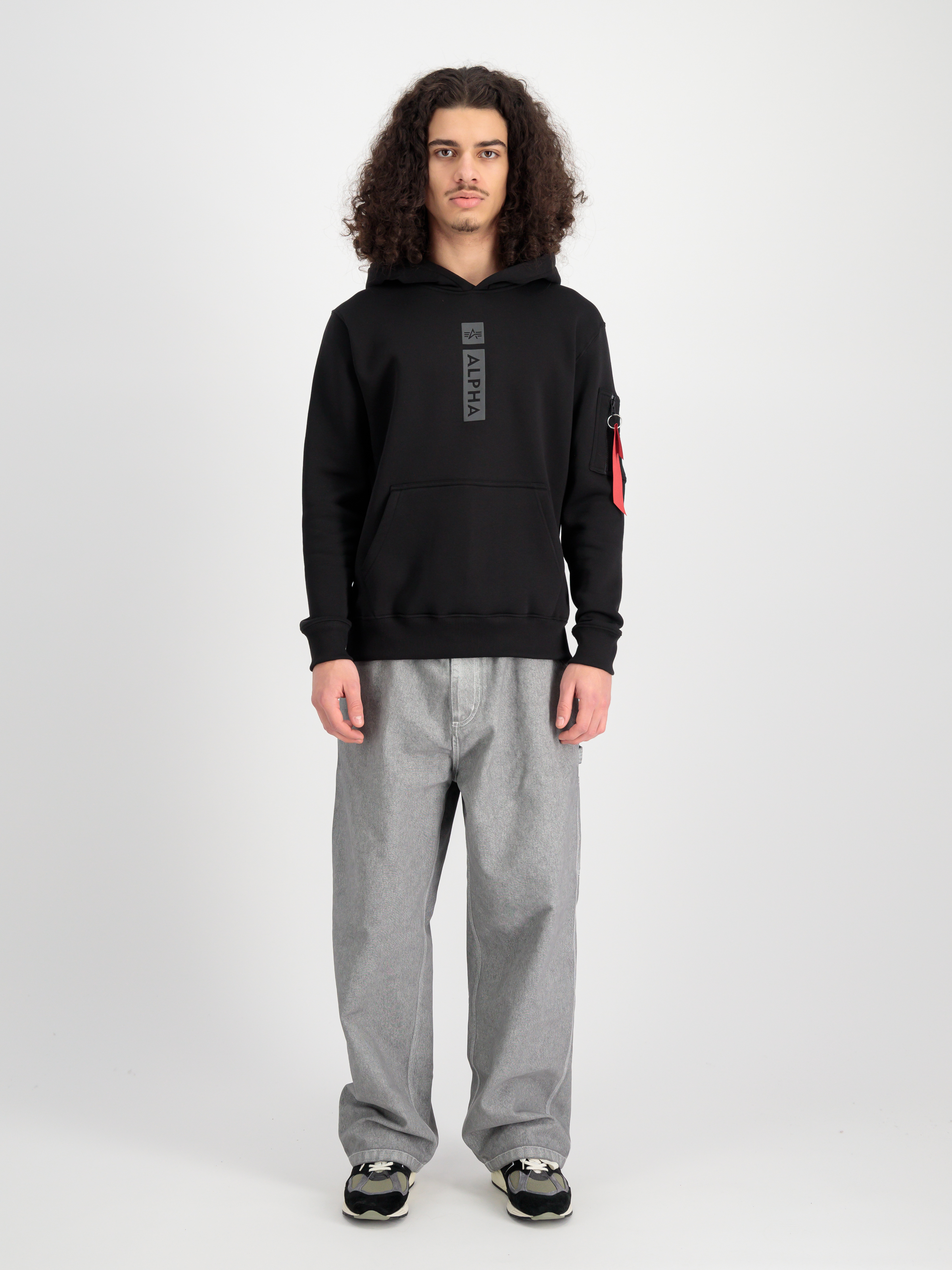 Alpha Puff Print Hoodie black 146338_03_2_model_00001_99662