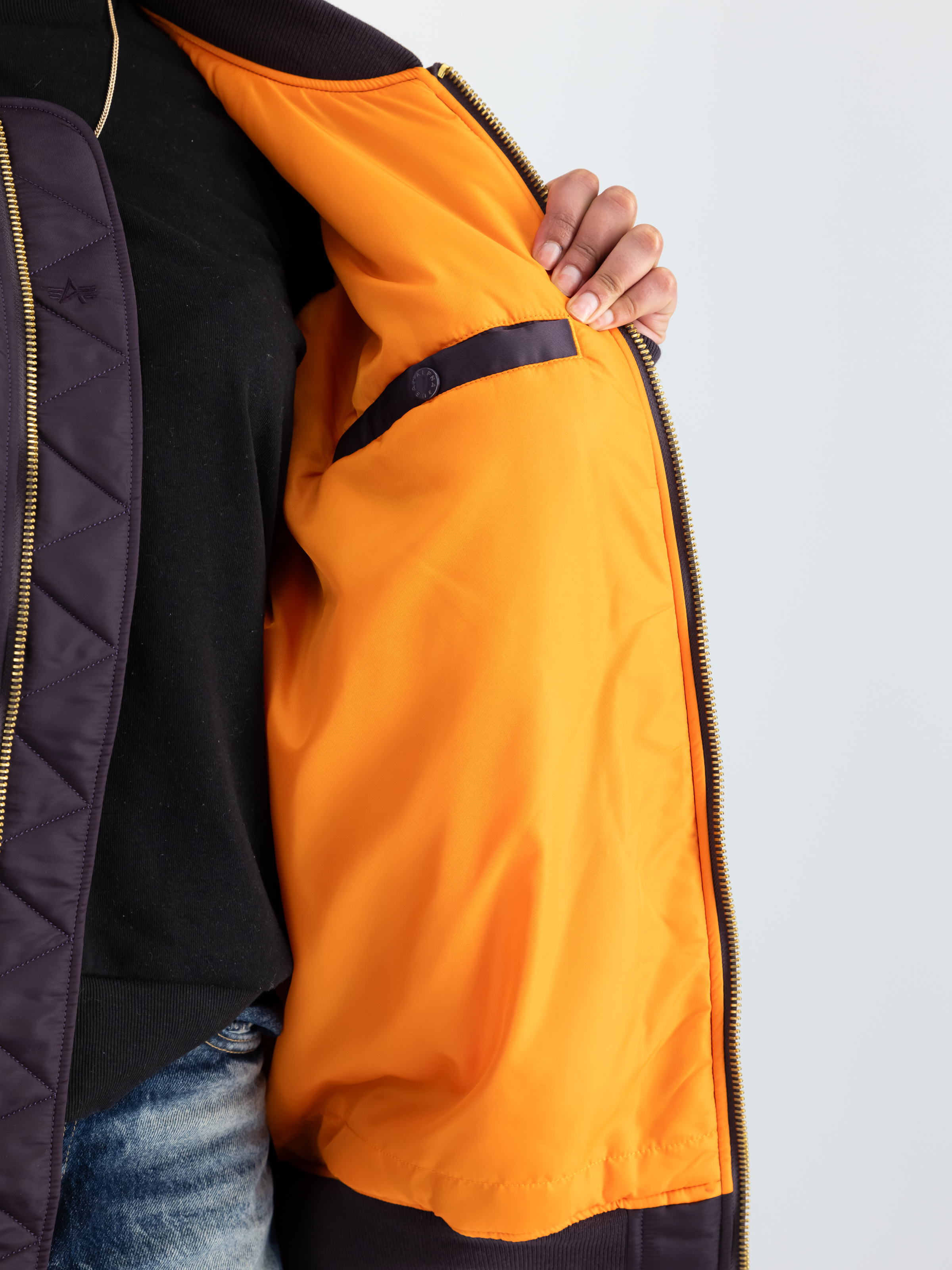 MA-1 Core Bomber Jacket Women Plum 108010_719_3_detail_00001_97095