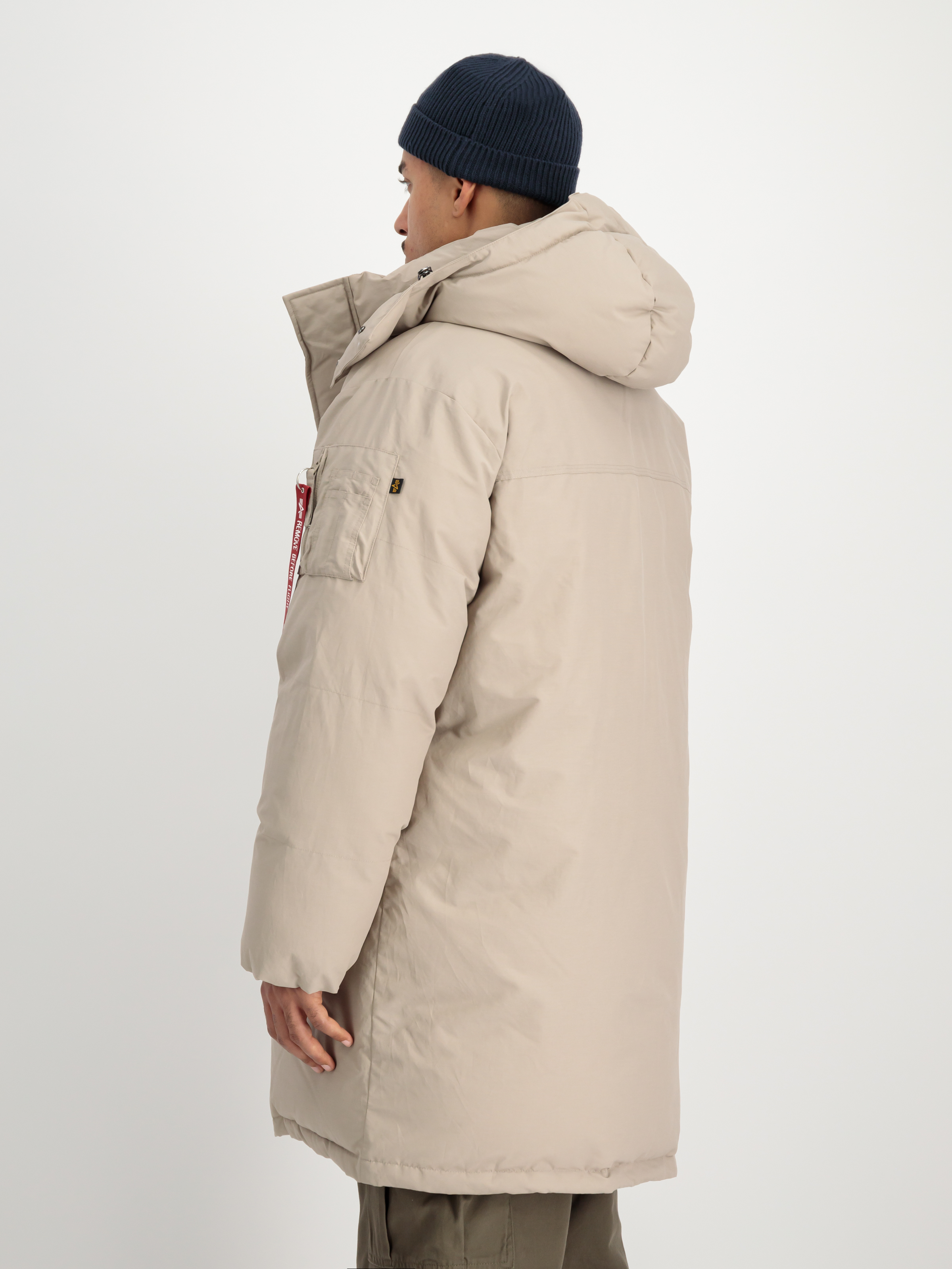 Puffer Parka Winter Jacket vintage sand 148124_679_2_model_00004_98869