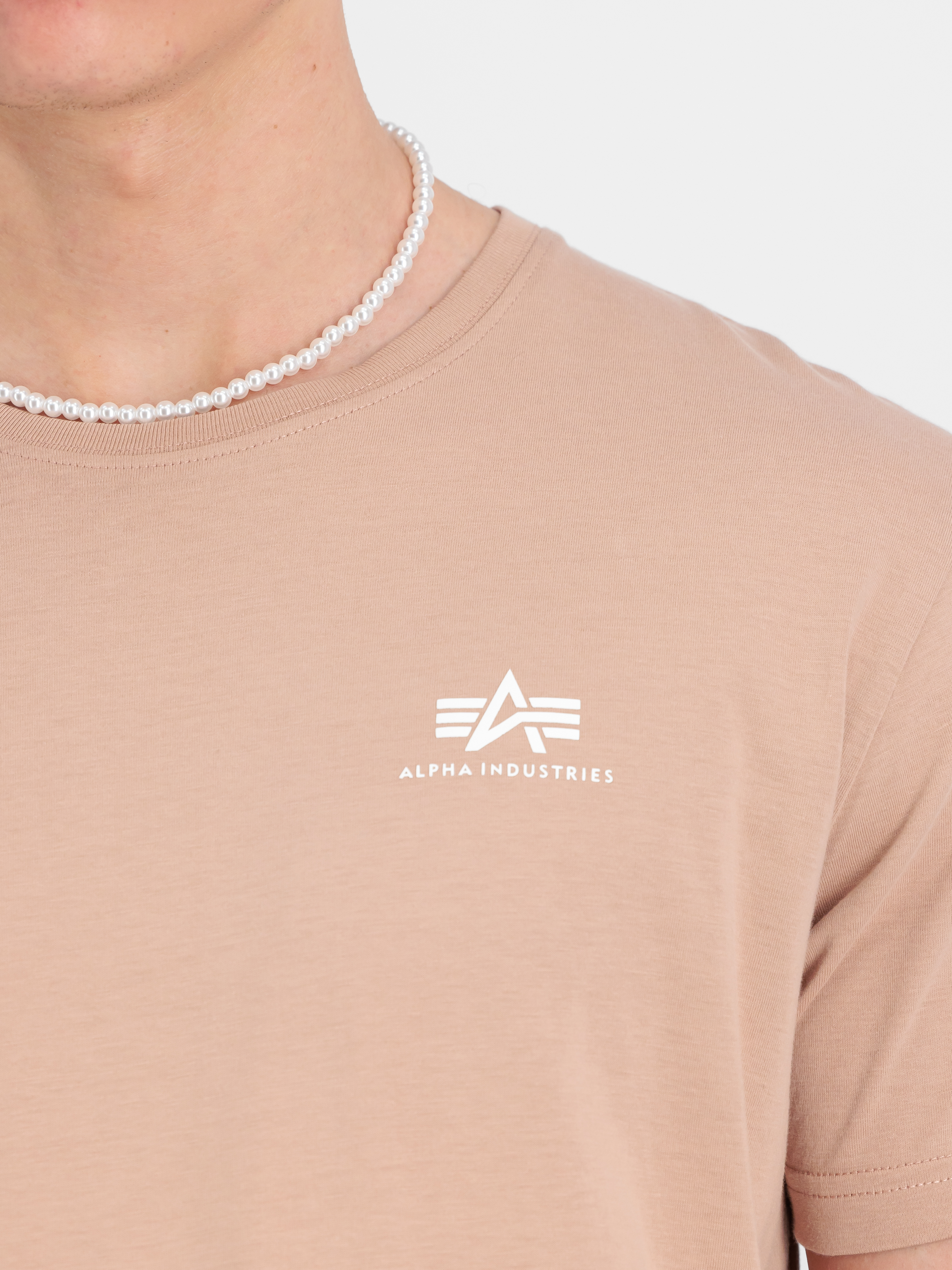 Basic Small Logo T-Shirt Dusty Coral 188505_721_3_detail_00001_97218