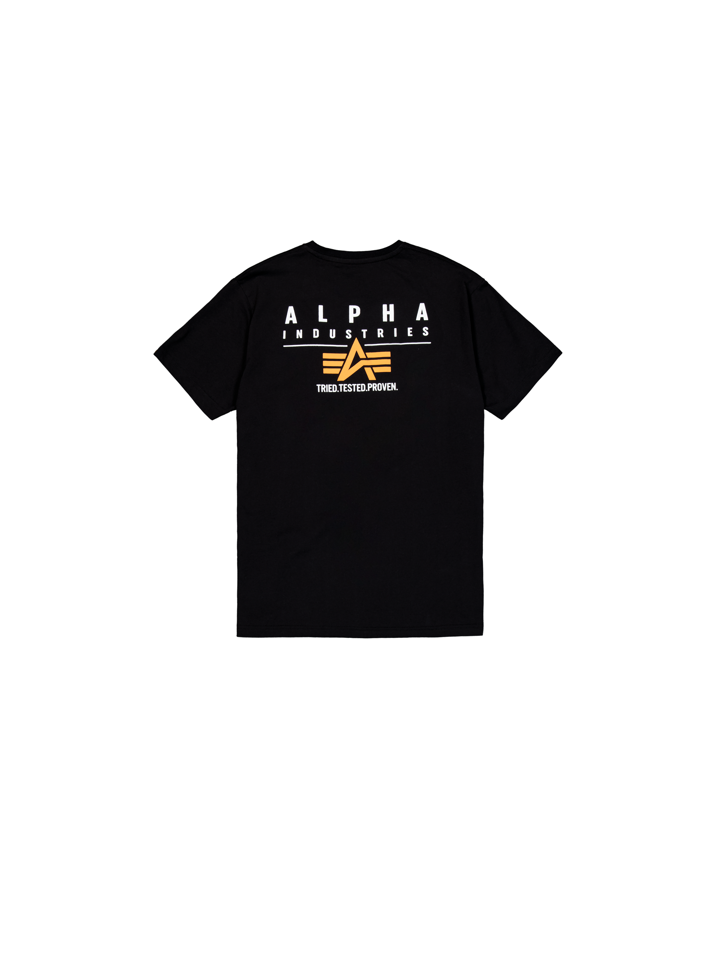 Puff Print Logo Back Print T-Shirt black 148521_03_1_flatlay_00002_98154