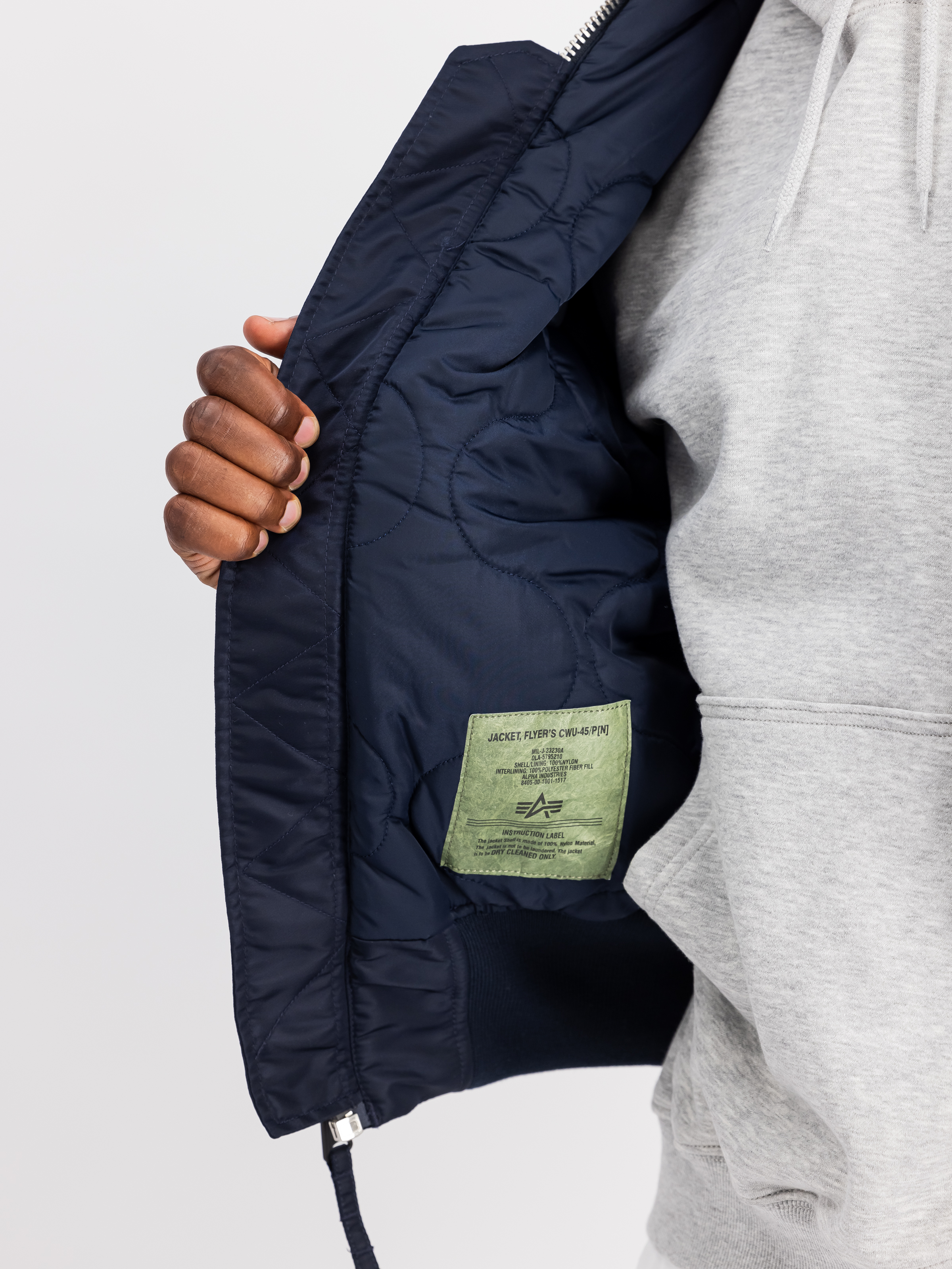 CWU-45 Heritage Bomber Jacket rep.blue 100102_07_3_detail_00001_102162