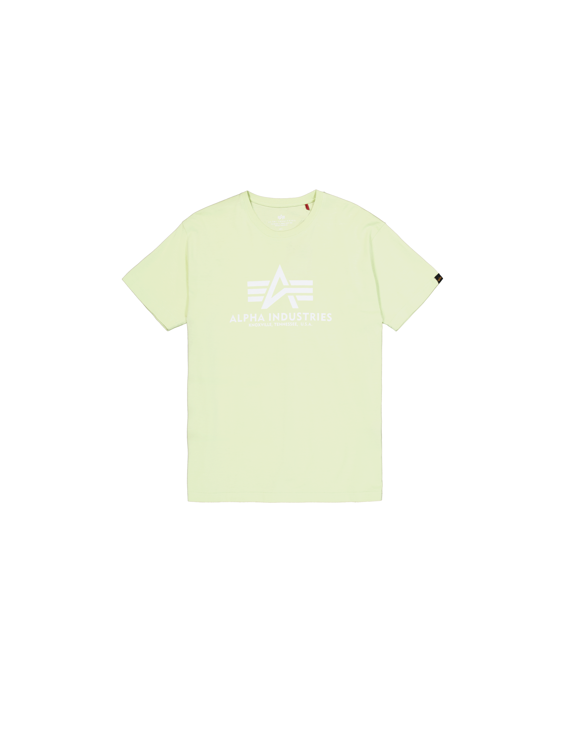 Basic T-Shirt Arctic Lime 100501_722_1_flatlay_00001_97013.png