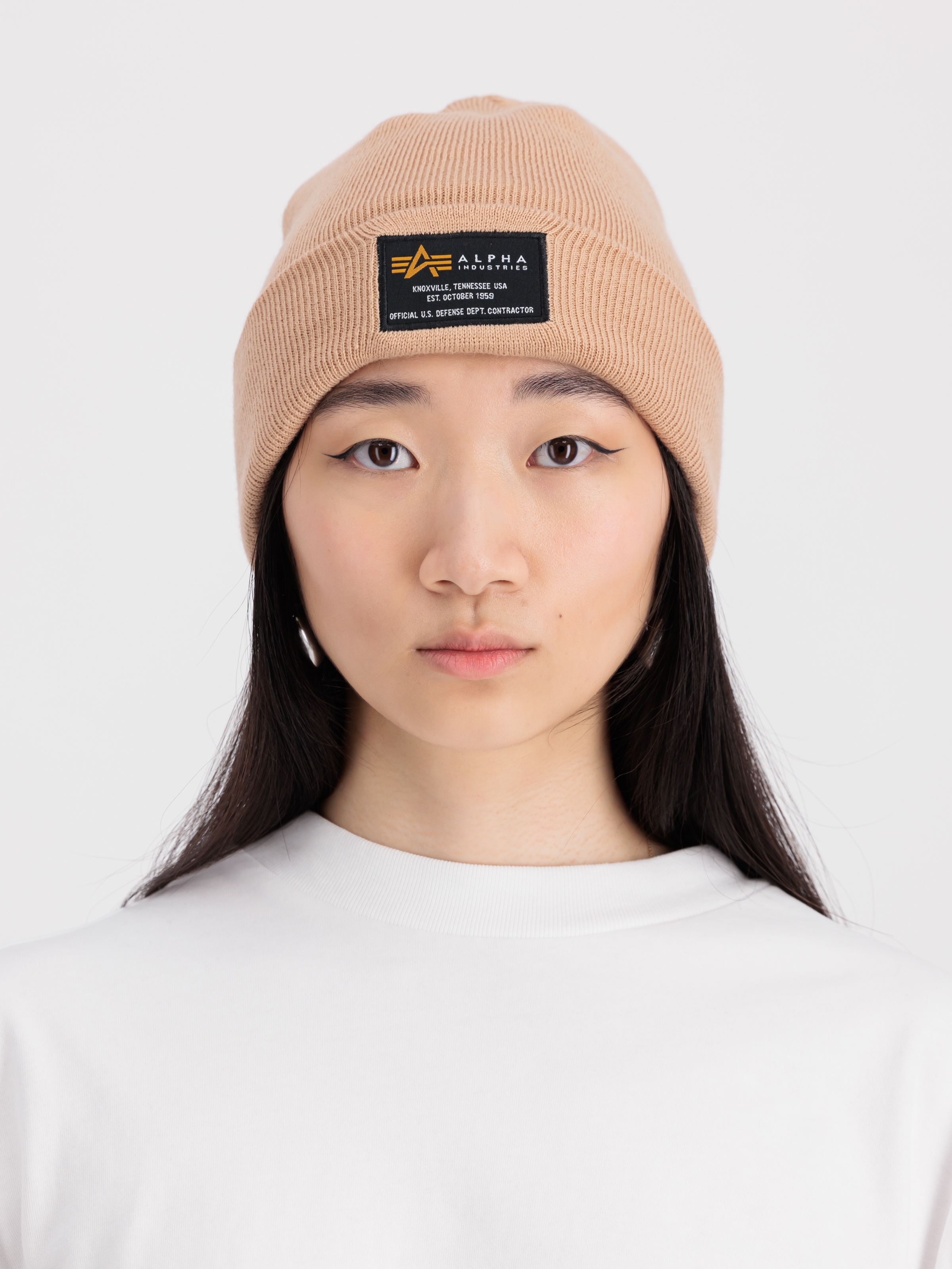 Crew Beanie Dusty Coral 128924_721_2_model_00001_97586