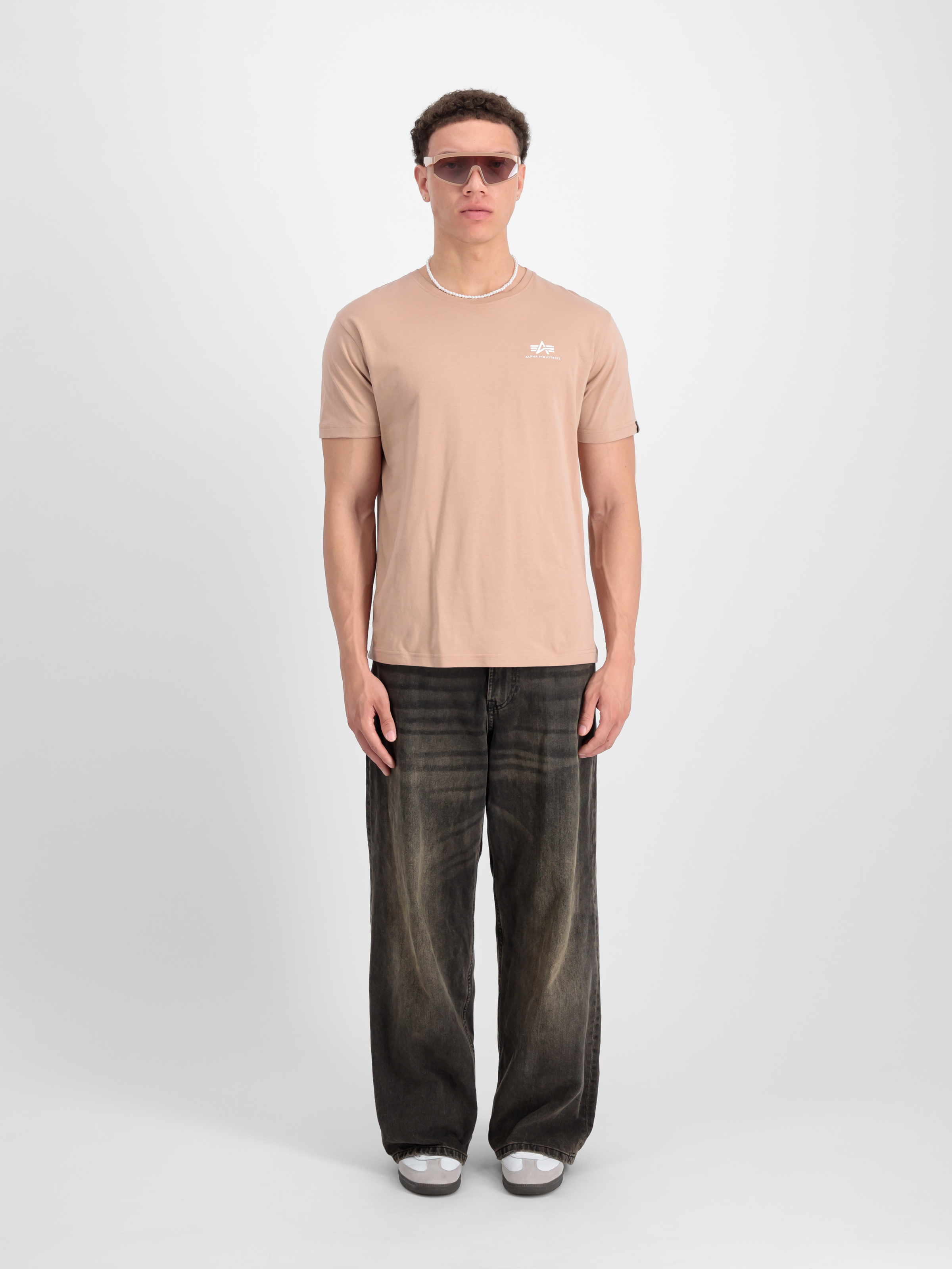 Basic Small Logo T-Shirt Dusty Coral 188505_721_2_model_00001_97219