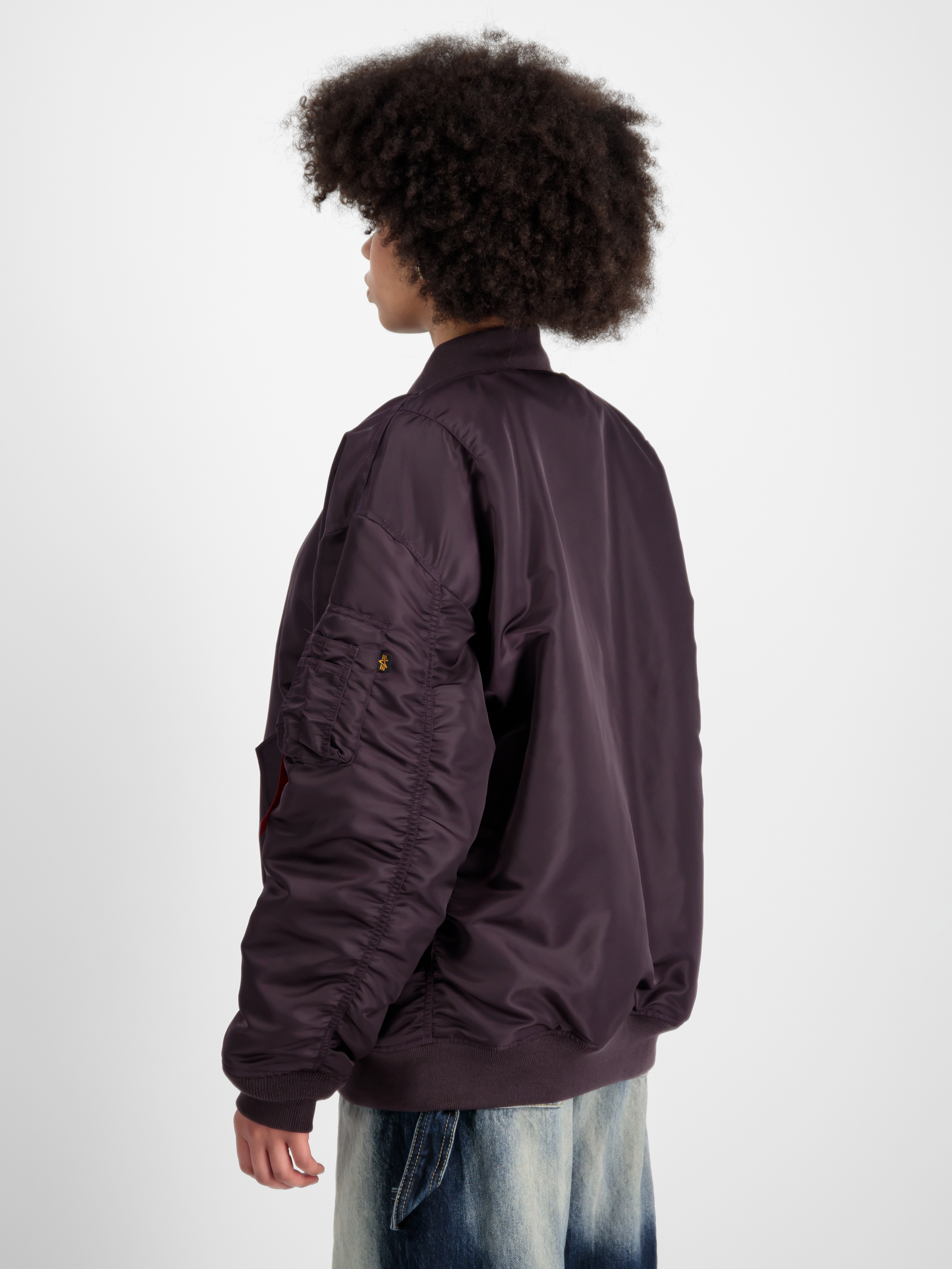 MA-1 Core Bomber Jacket Women Plum 108010_719_2_model_00004_97094