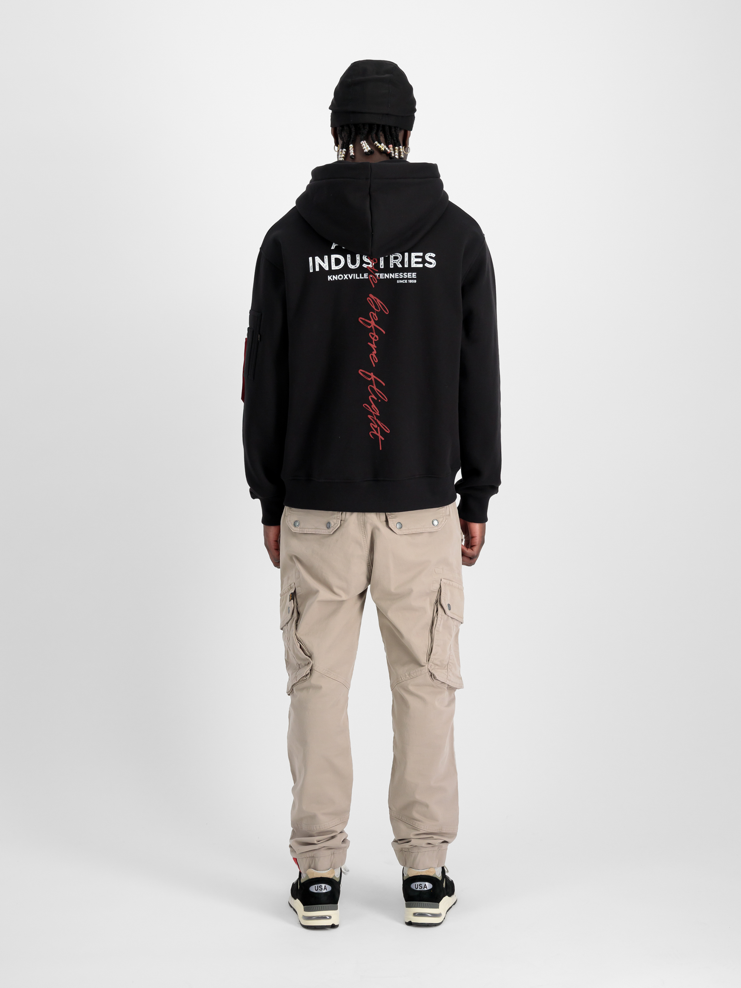 Signature Back Print Hoodie black 148341_03_2_model_00002_98446