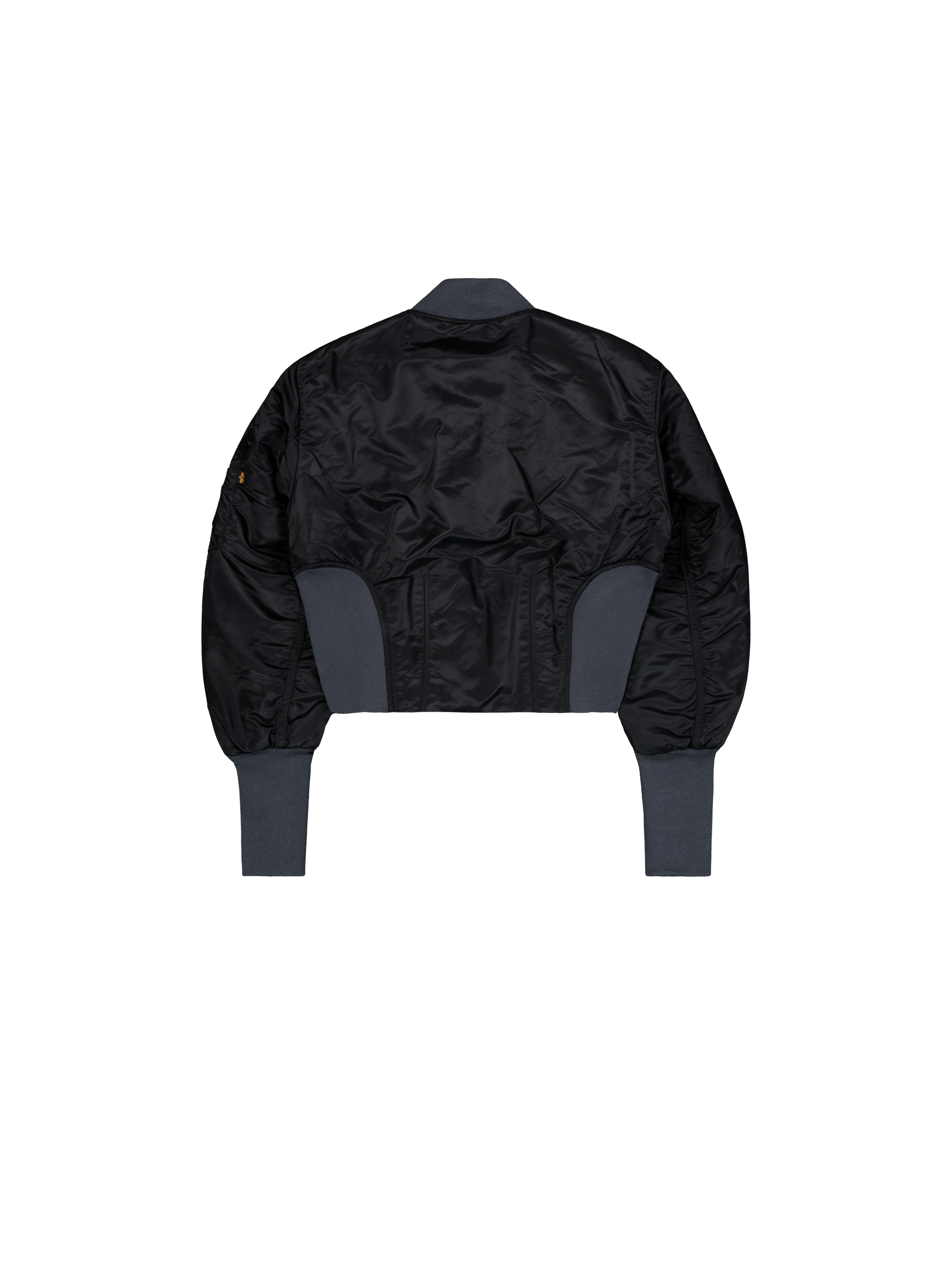 Waisted MA-1 Bomber Jacket Women black 148003_03_1_flatlay_00002_102289
