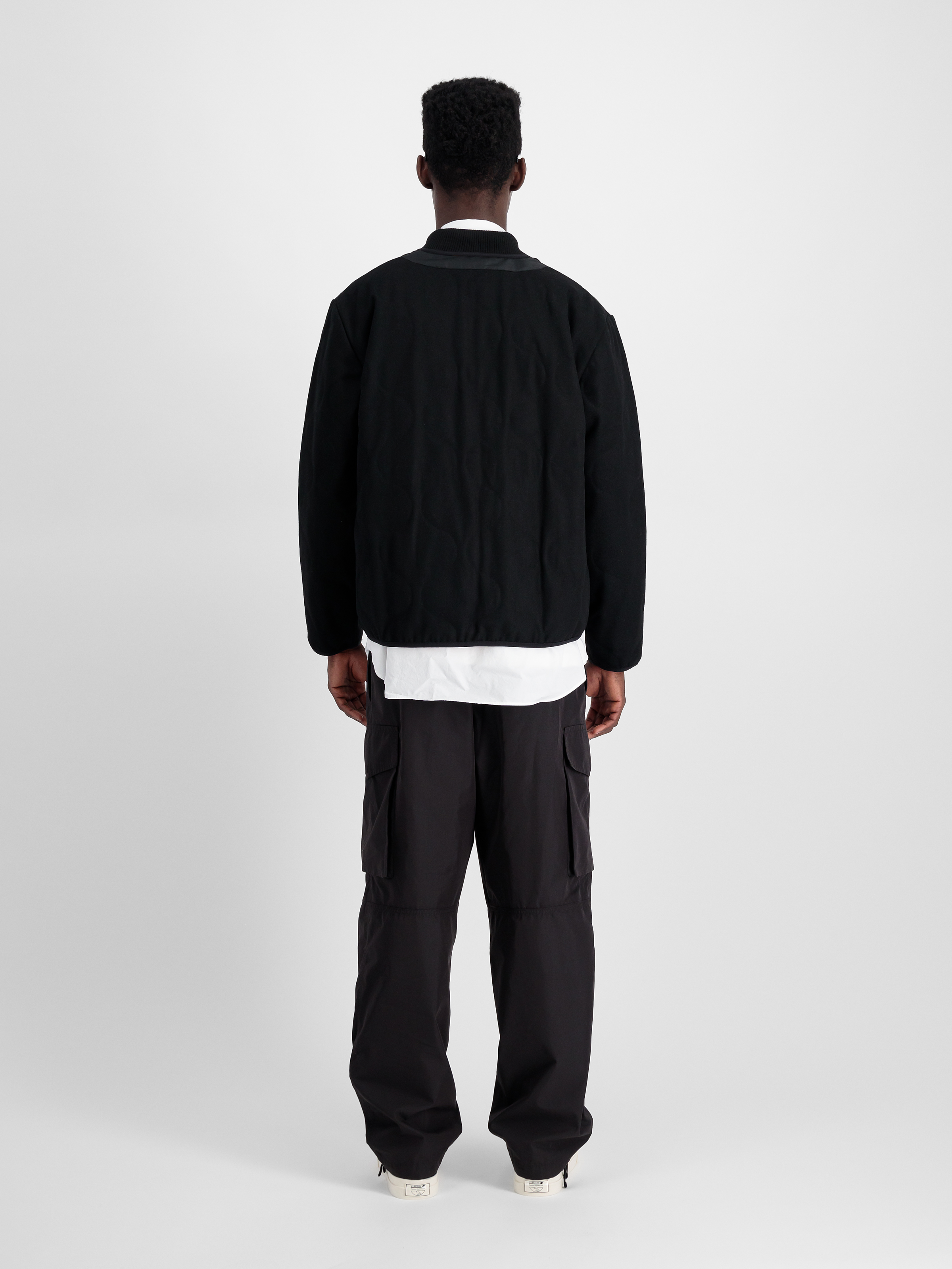 Quilted Liner Wool Outdoor Jacket black 148113_03_2_model_00002_99065