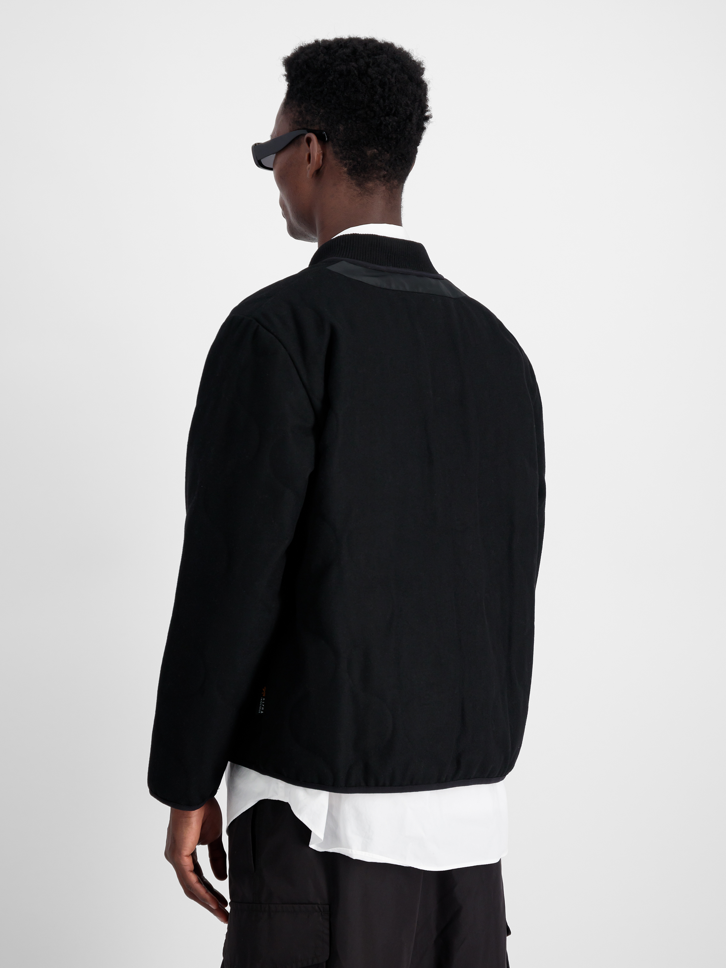 Quilted Liner Wool Outdoor Jacket black 148113_03_2_model_00004_99067