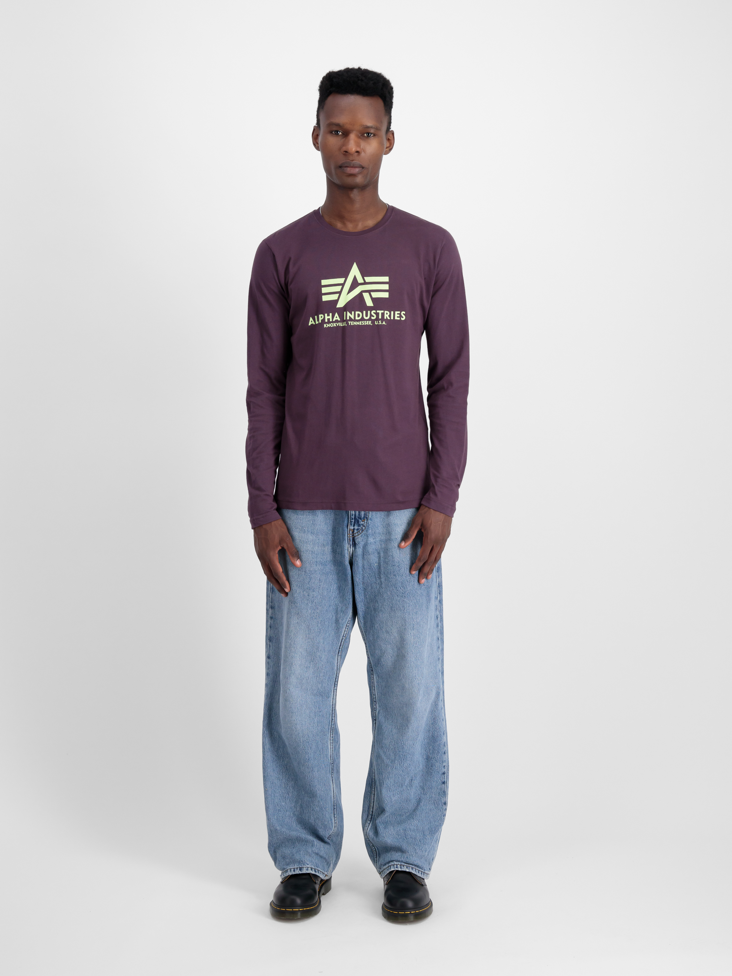 Basic Longsleeve Plum 100510_719_2_model_00001_97068