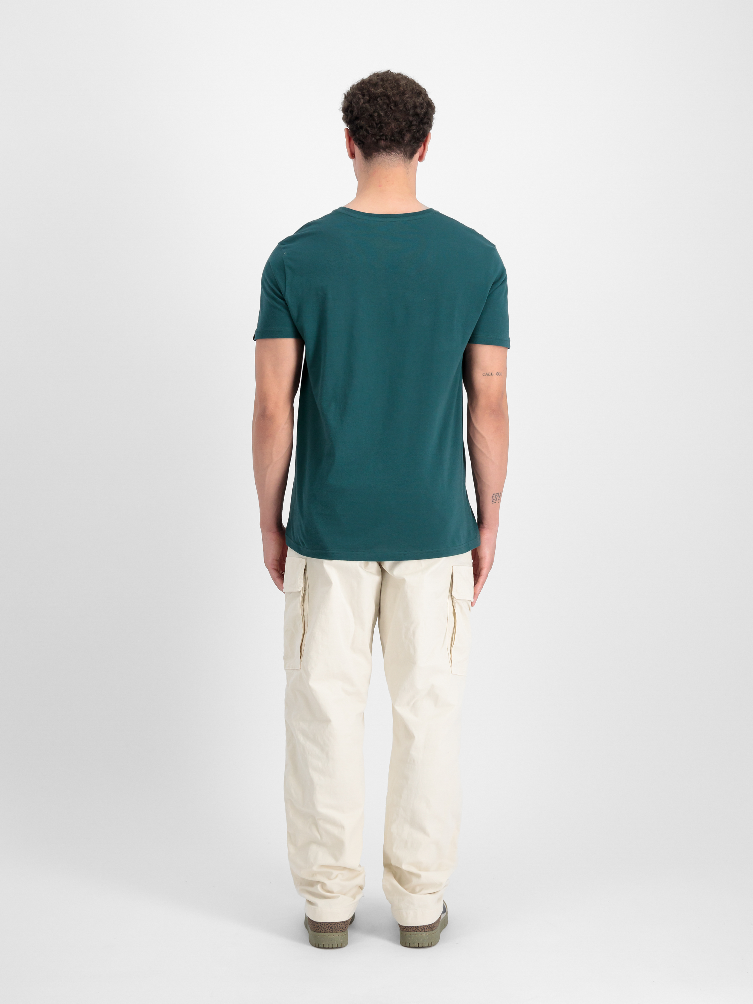 Basic Small Logo T-Shirt Force Green 188505_720_2_model_00002_97226
