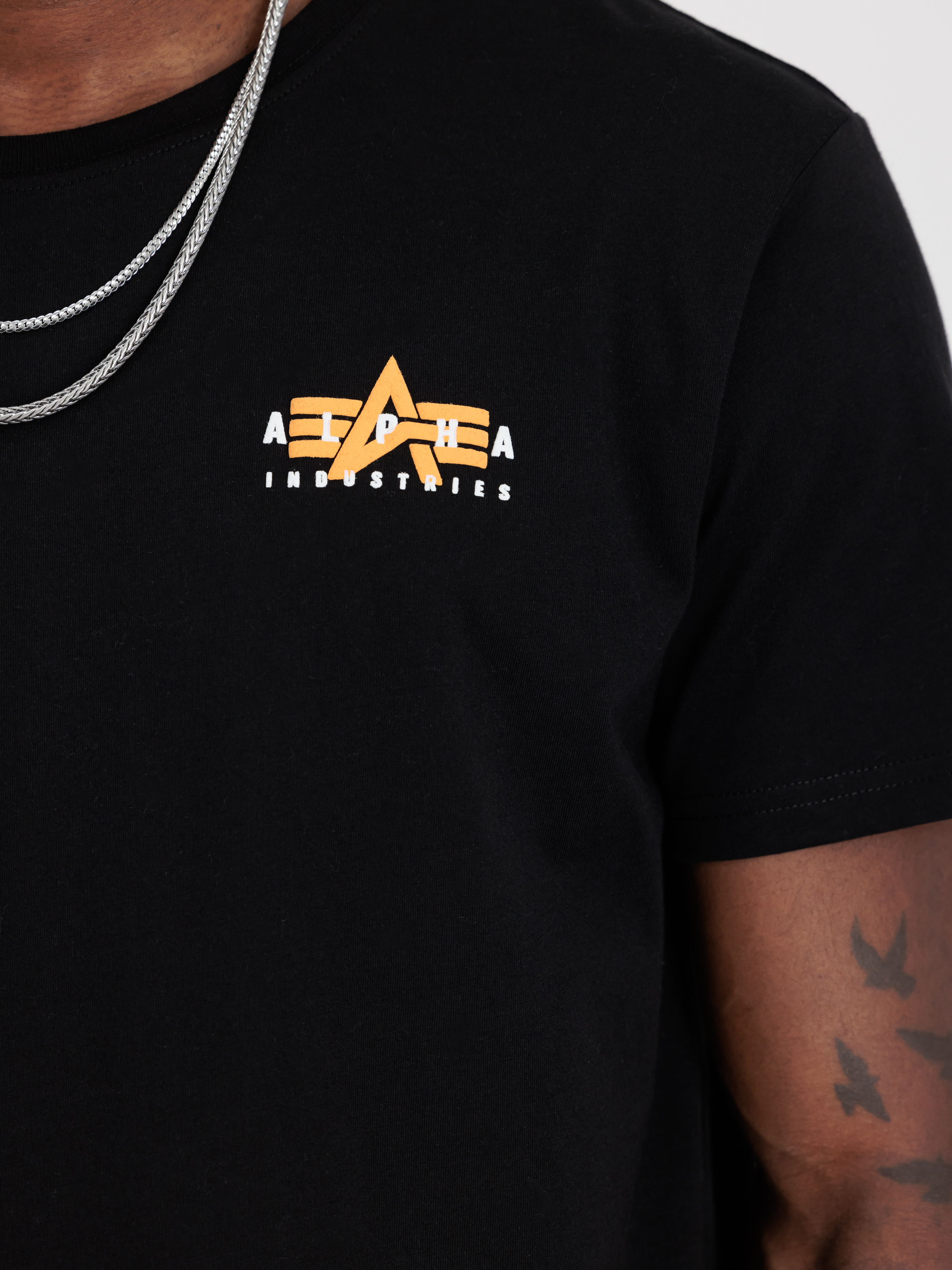 Puff Print Logo Back Print T-Shirt black 148521_03_3_detail_00001_98159