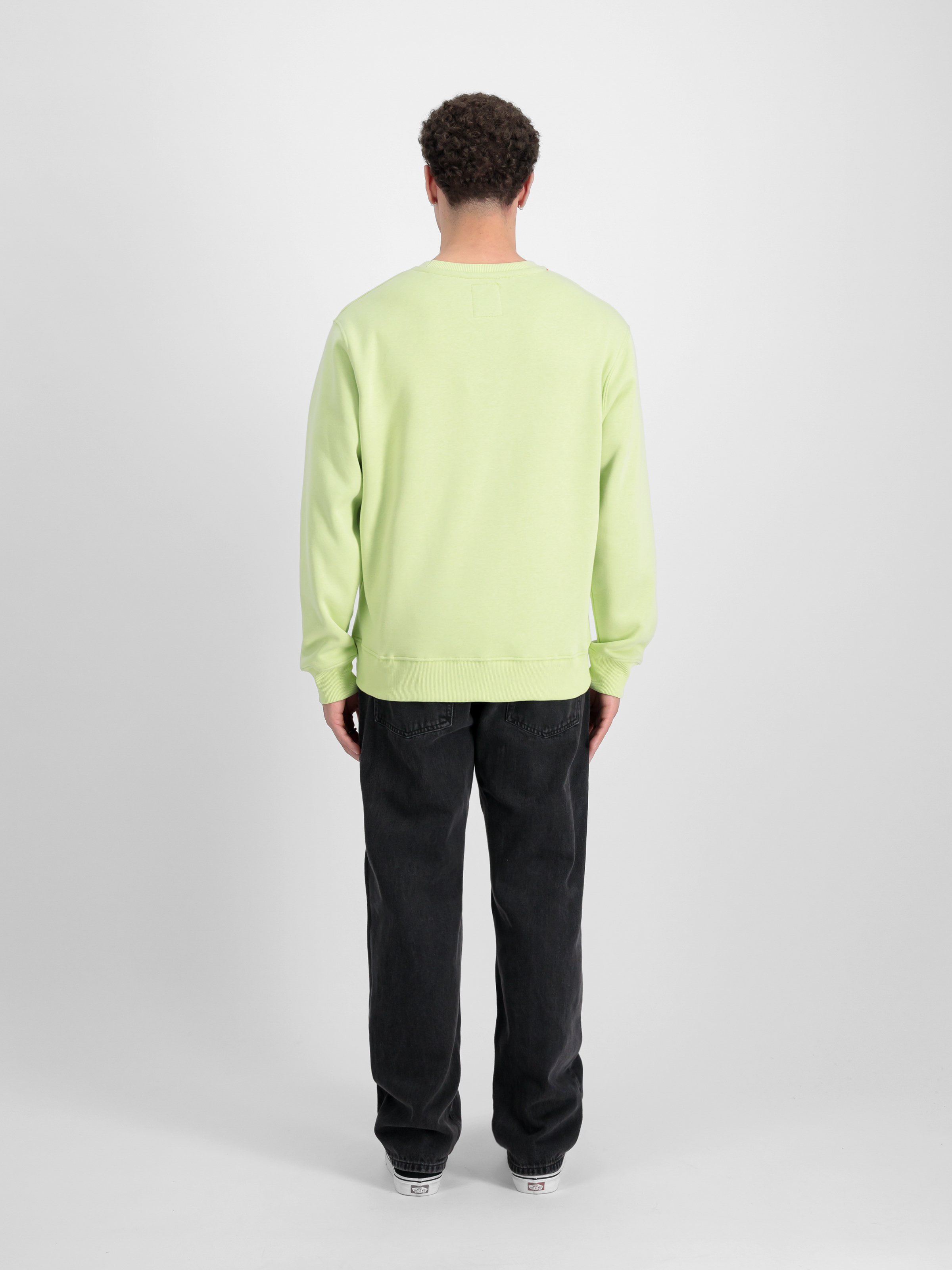 Basic Sweatshirt Arctic Lime 178302_722_2_model_00002_97563