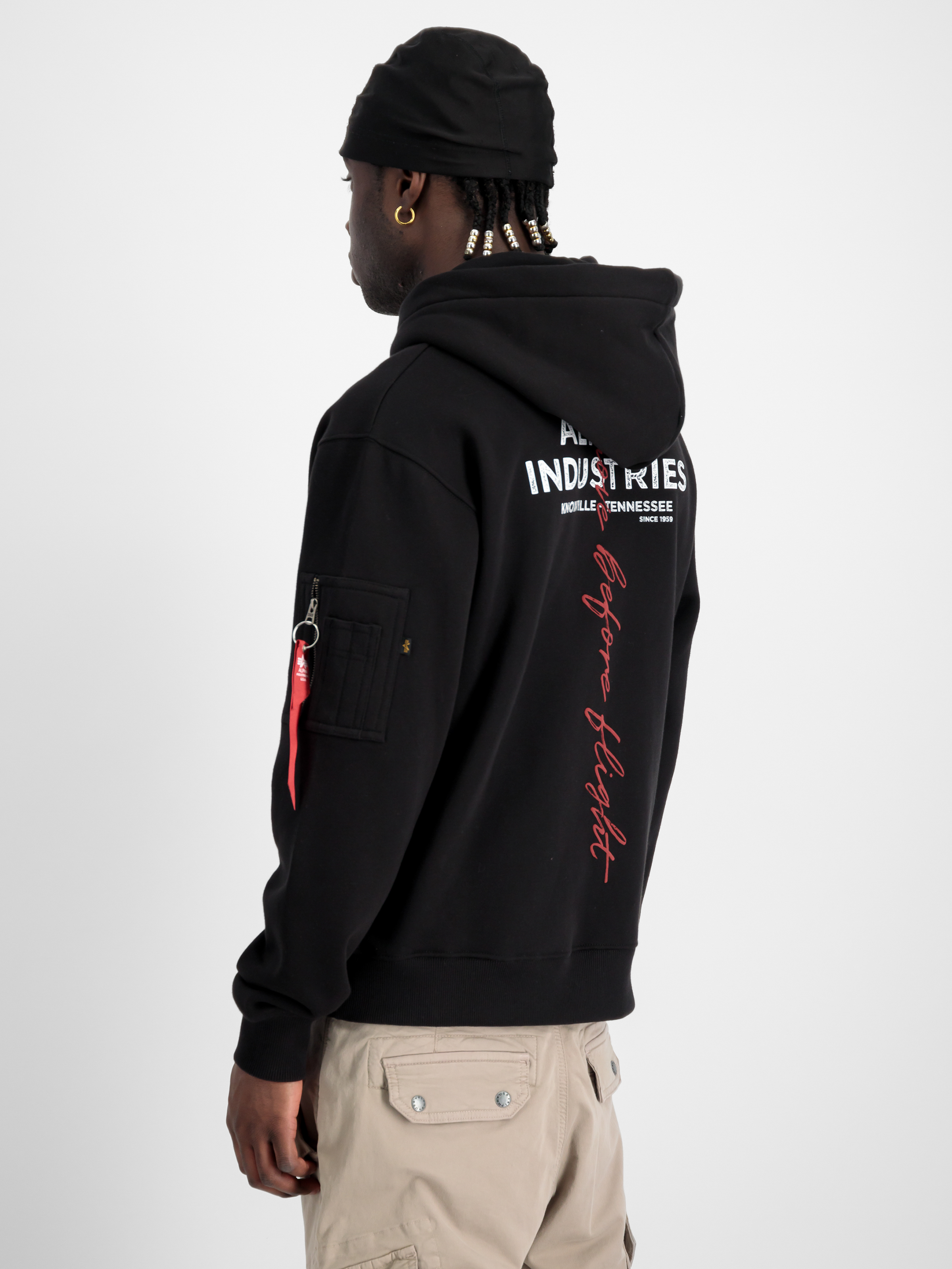 Signature Back Print Hoodie black 148341_03_2_model_00004_98448