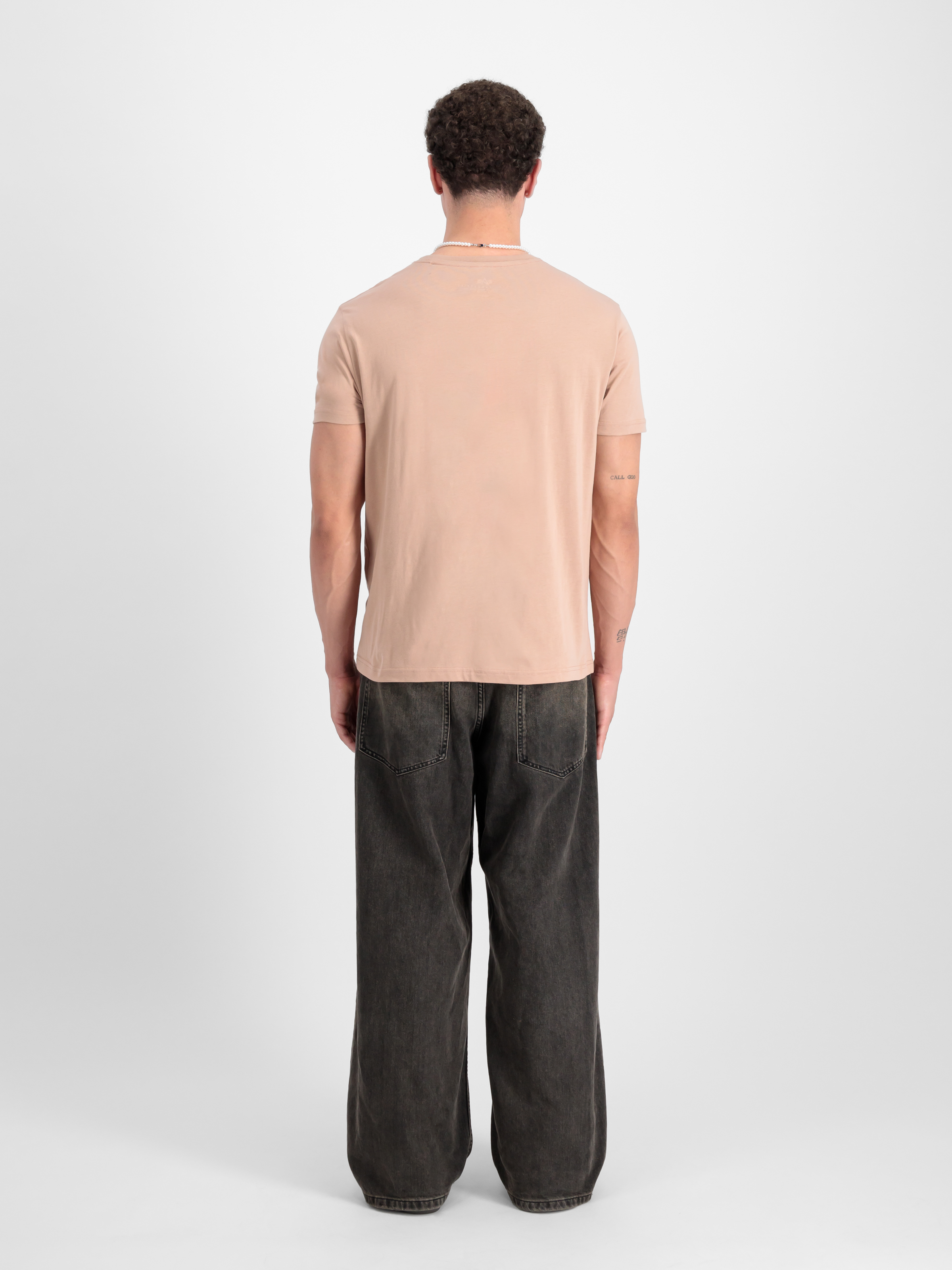 Basic Small Logo T-Shirt Dusty Coral 188505_721_2_model_00002_97220