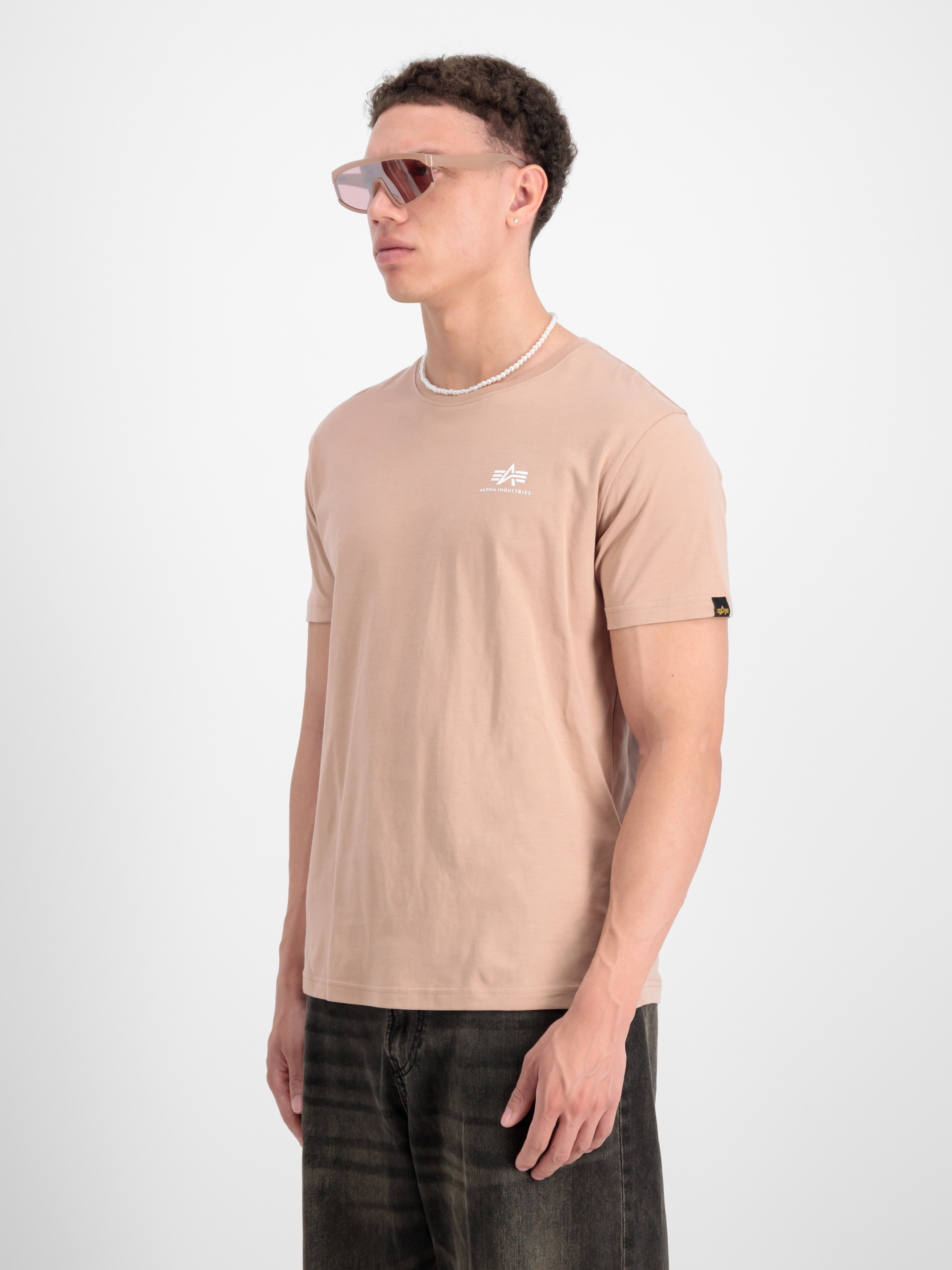 Basic Small Logo T-Shirt Dusty Coral 188505_721_2_model_00003_97221