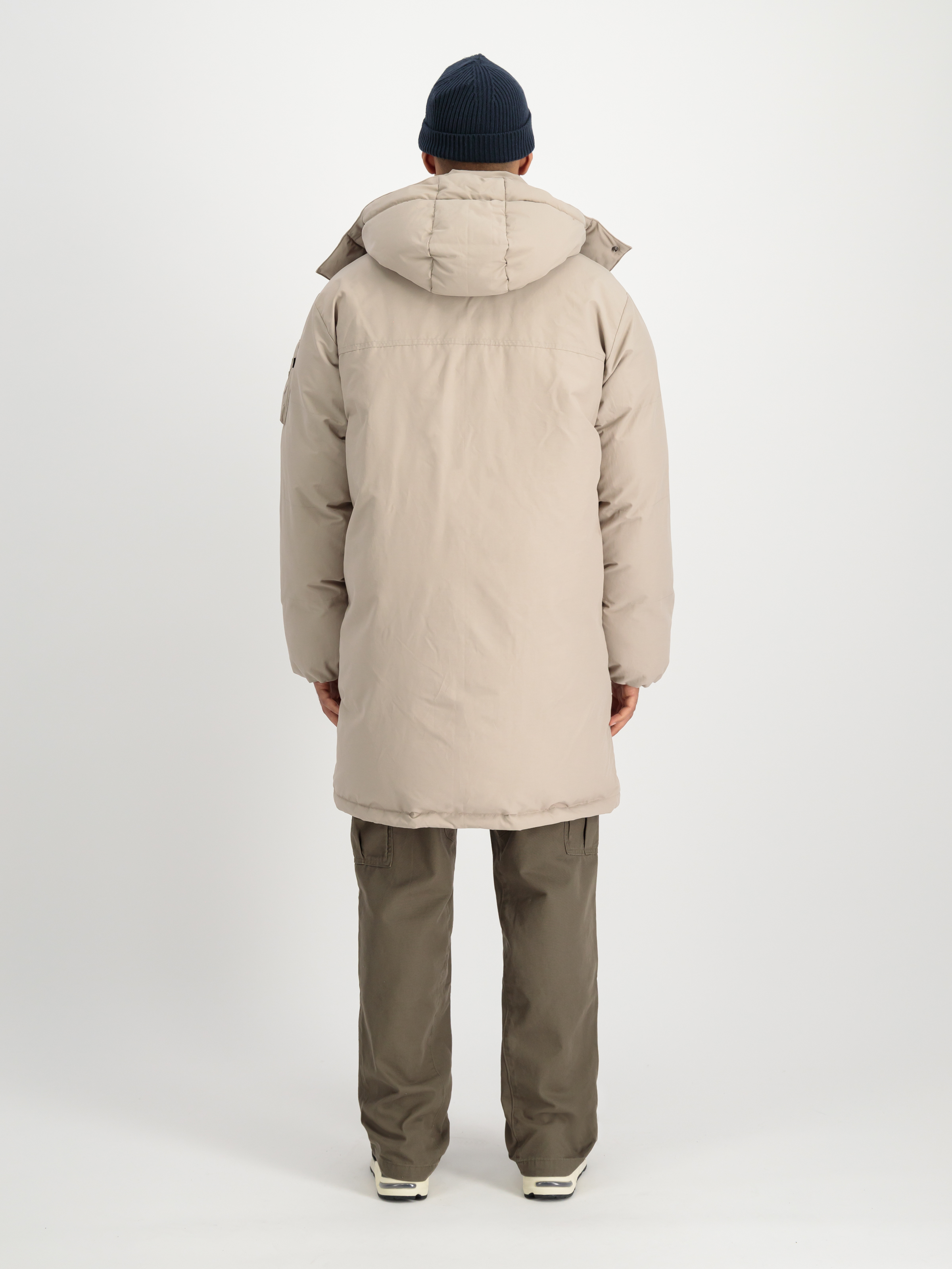 Puffer Parka Winter Jacket vintage sand 148124_679_2_model_00002_98867
