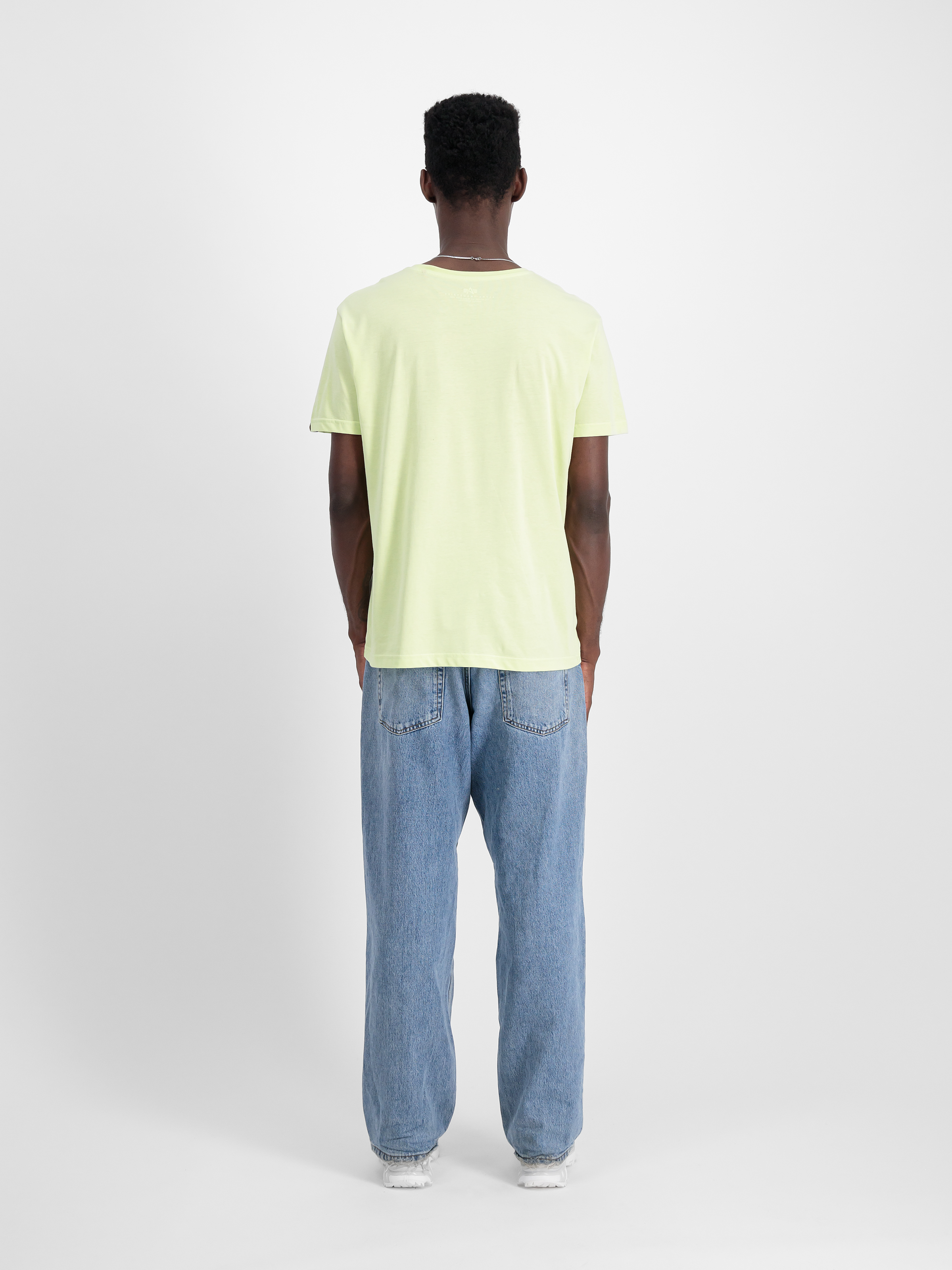 Basic T-Shirt Arctic Lime 100501_722_2_model_00002_97016