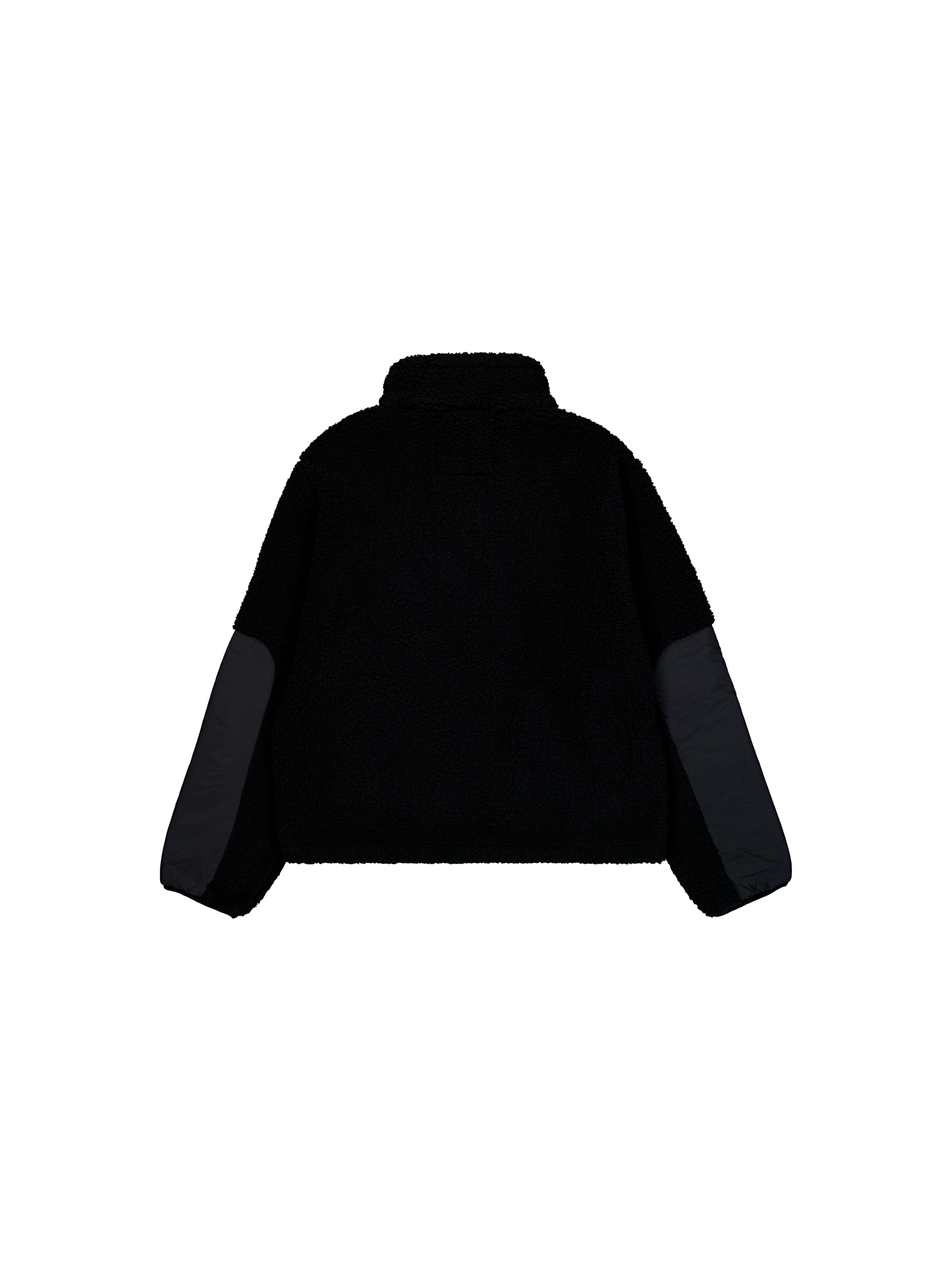 Sherpa Zip-Jacket black 148118_03_1_flatlay_00002_99018