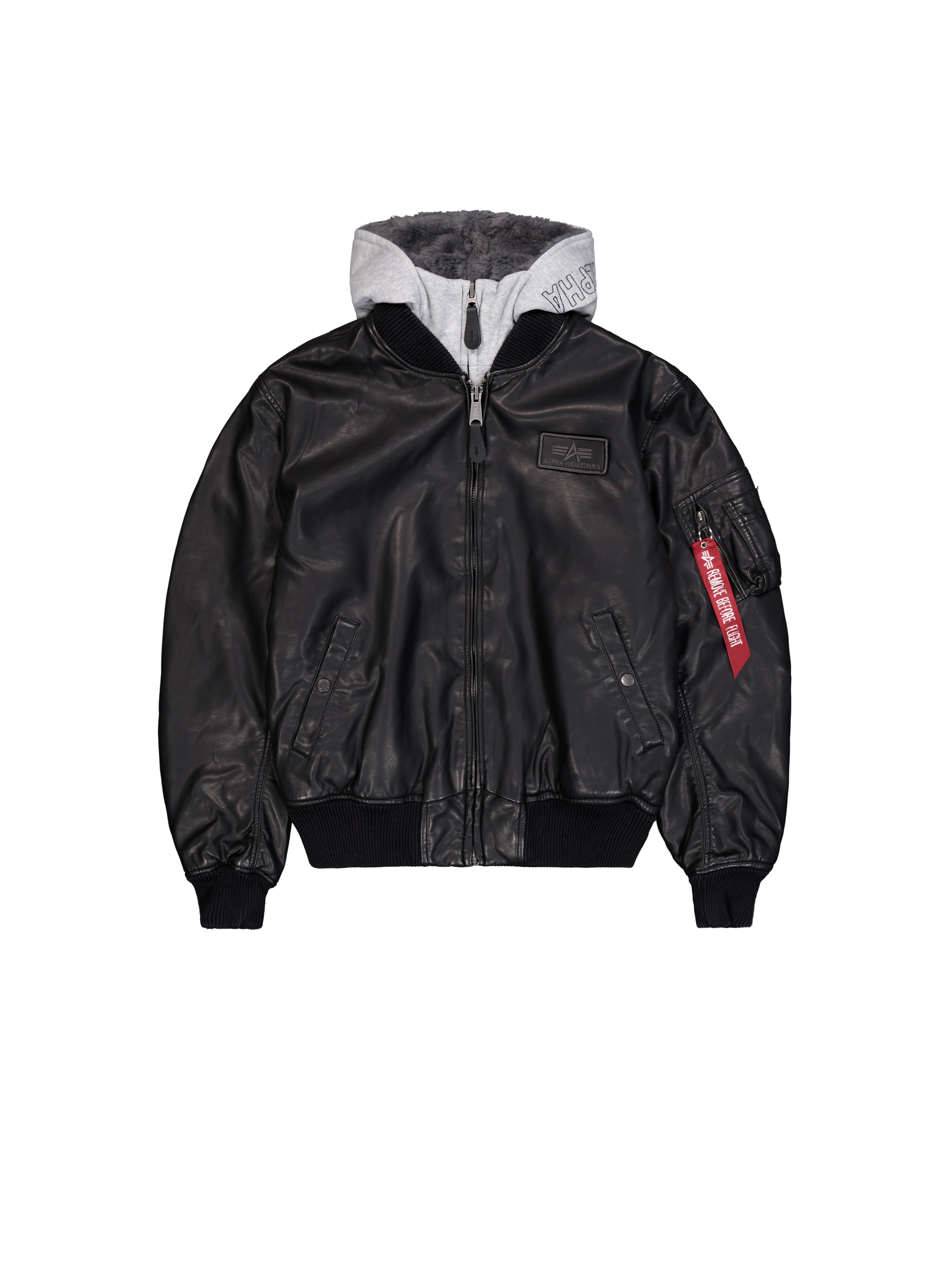 MA-1 D-Tec Faux Lether black/grey 123106_198_1_flatlay_00001_125000.png