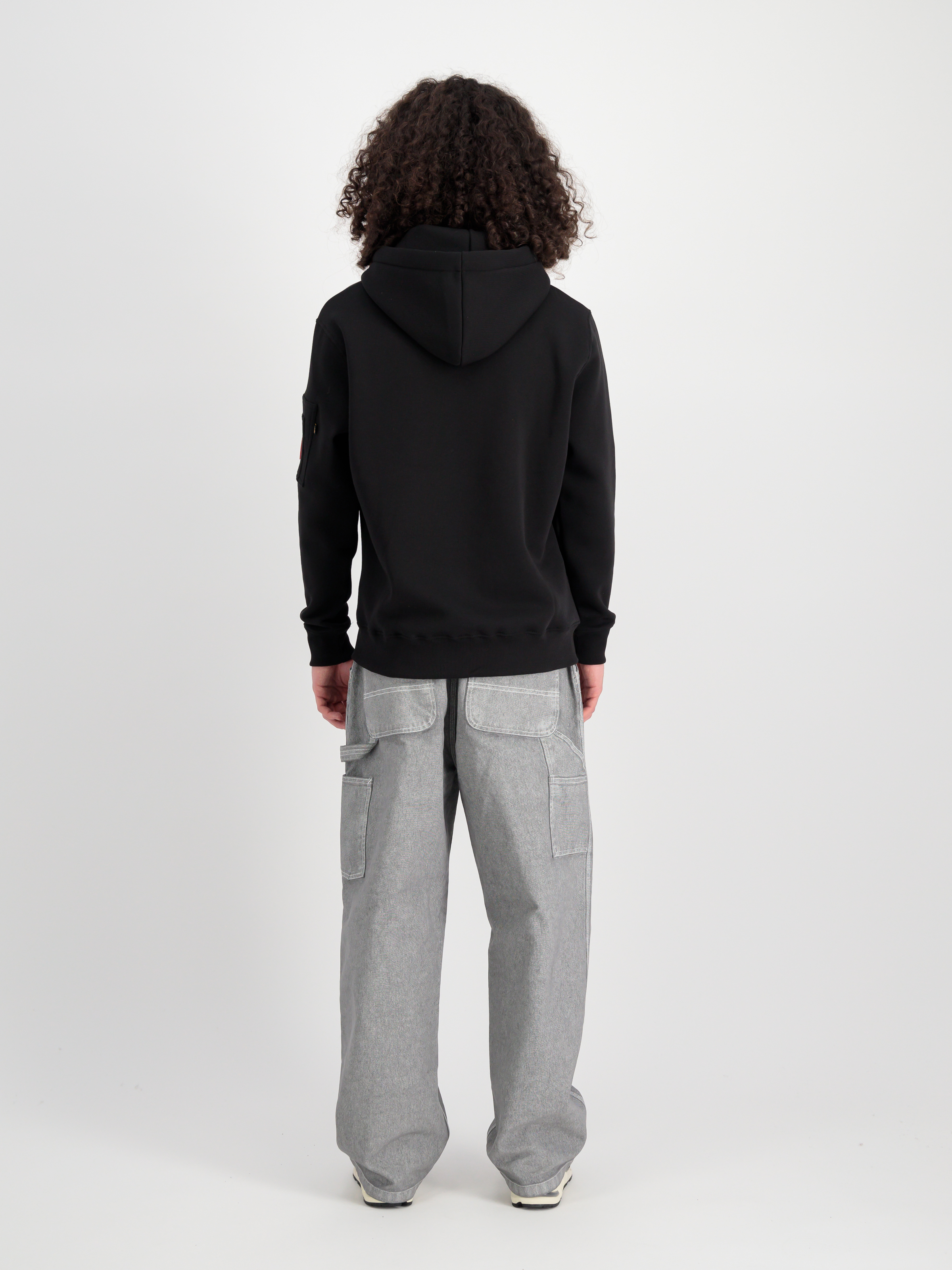 Alpha Puff Print Hoodie black 146338_03_2_model_00002_99663