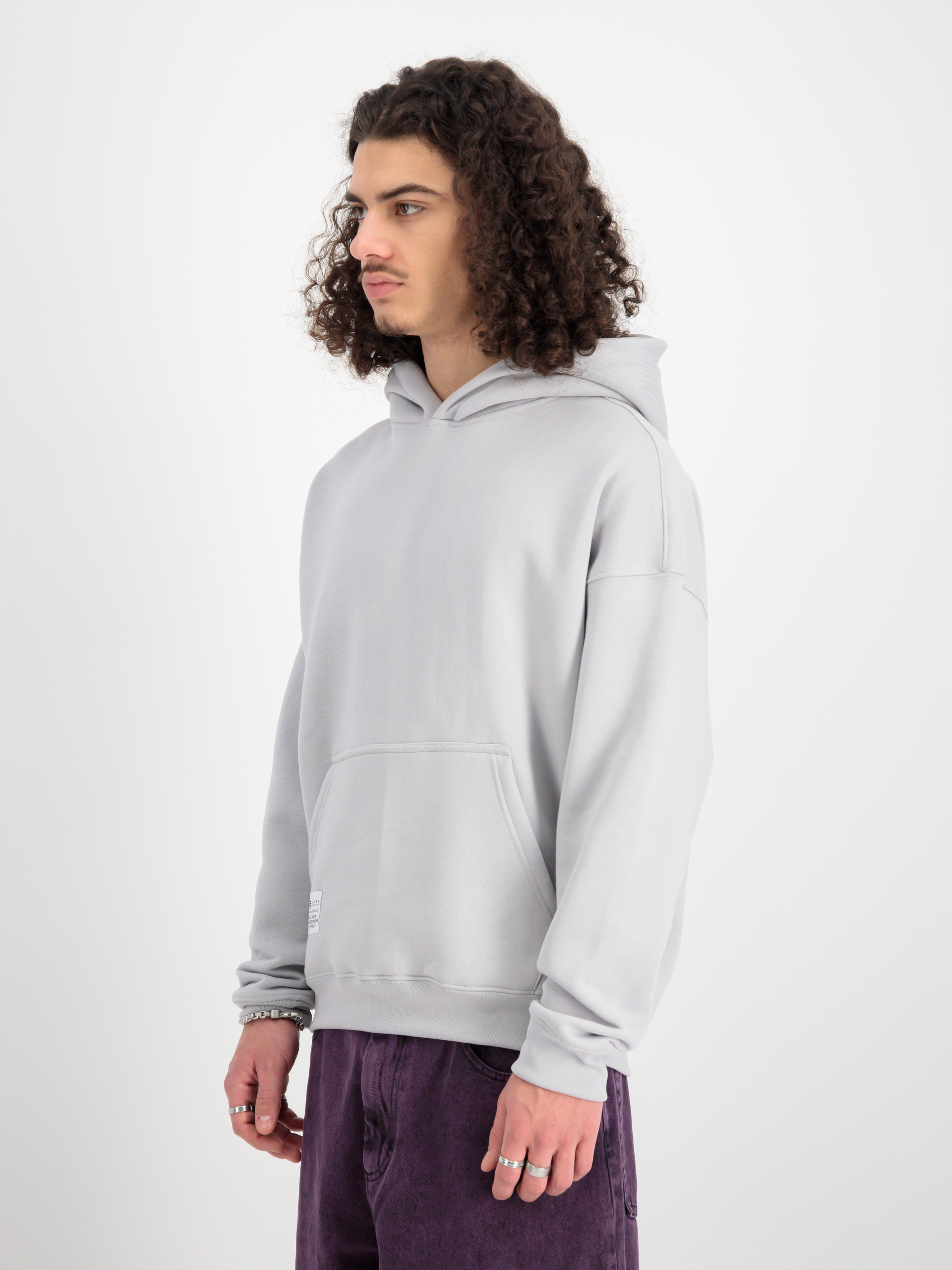 Logo Back Print Hoodie pastel grey 146336_666_2_model_00003_99614