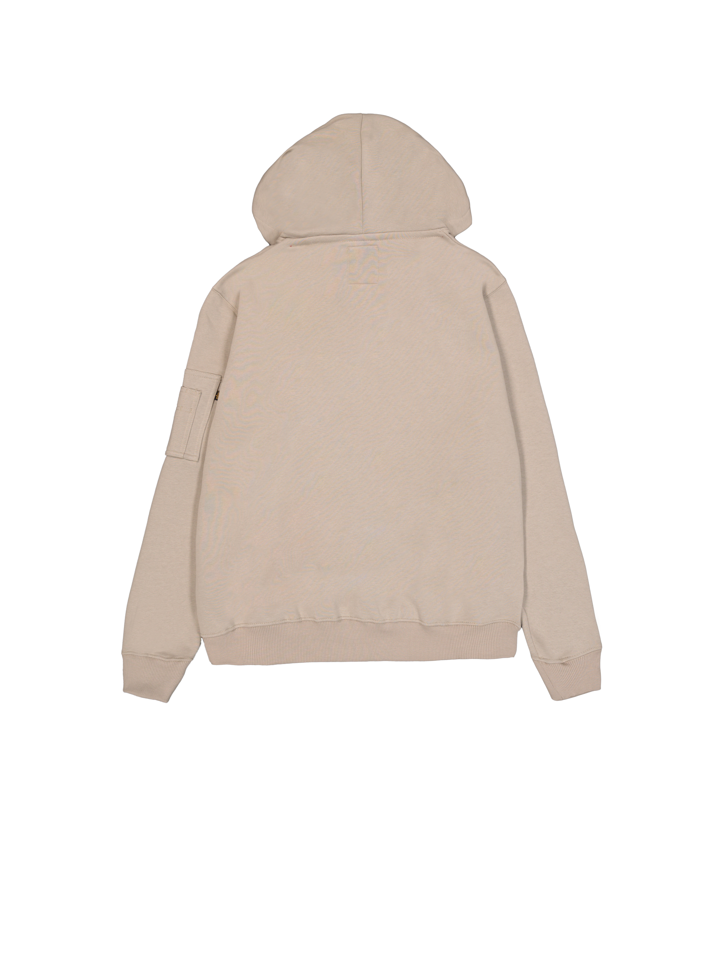 Alpha Puff Print Hoodie vintage sand 146338_679_1_flatlay_00002_101342