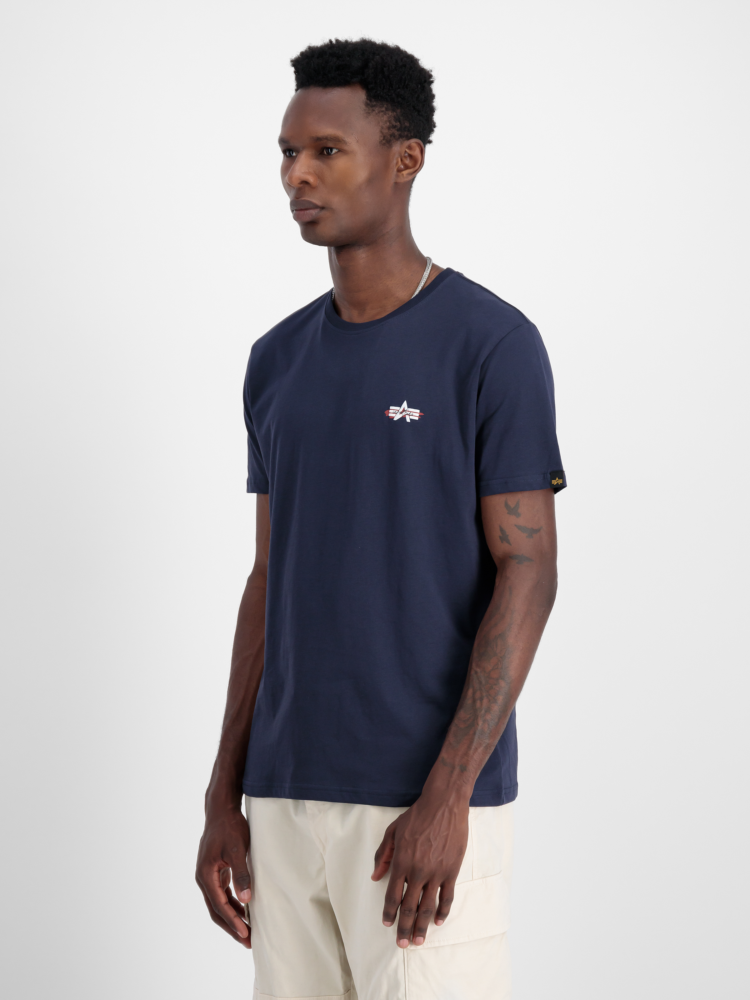 Signature Puff Print Back Print T-Shirt rep.blue 148523_07_2_model_00003_98003