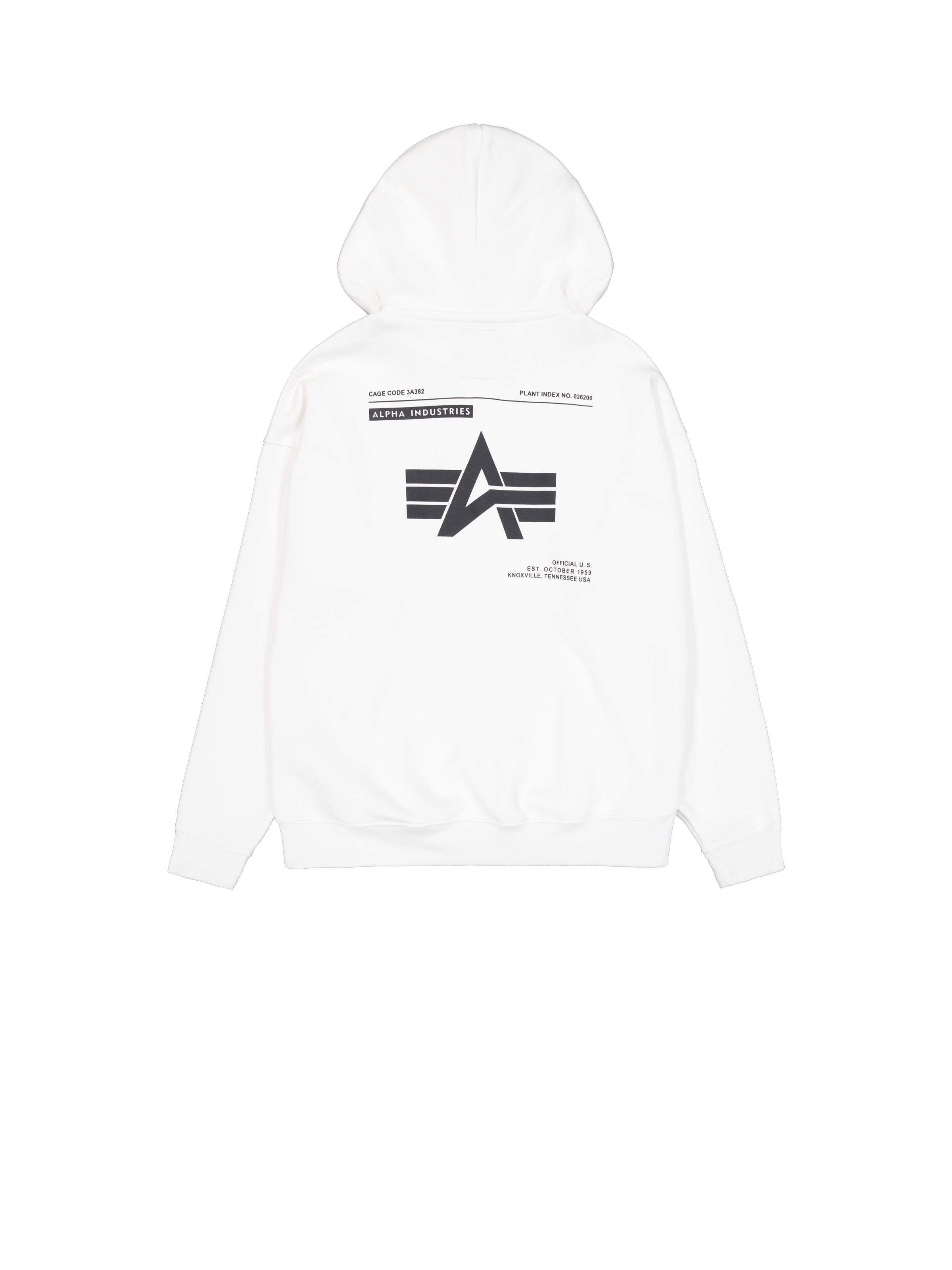 Logo Back Print Hoodie white 146336_09_1_flatlay_00002_99379
