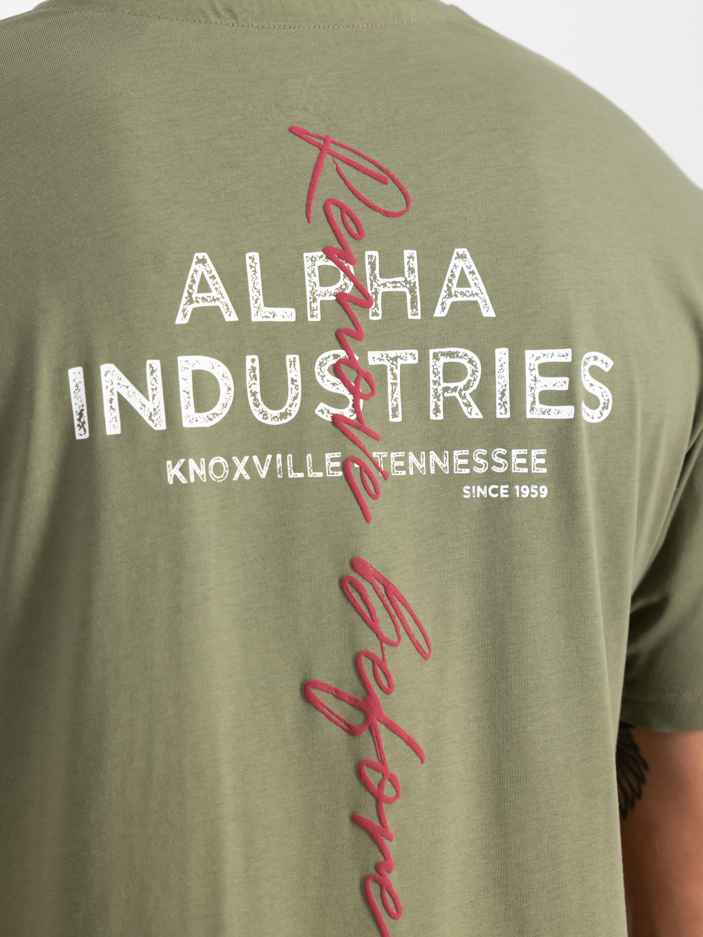Signature Backprint T-Shirt sage-green 148516_01_3_detail_00001_98202