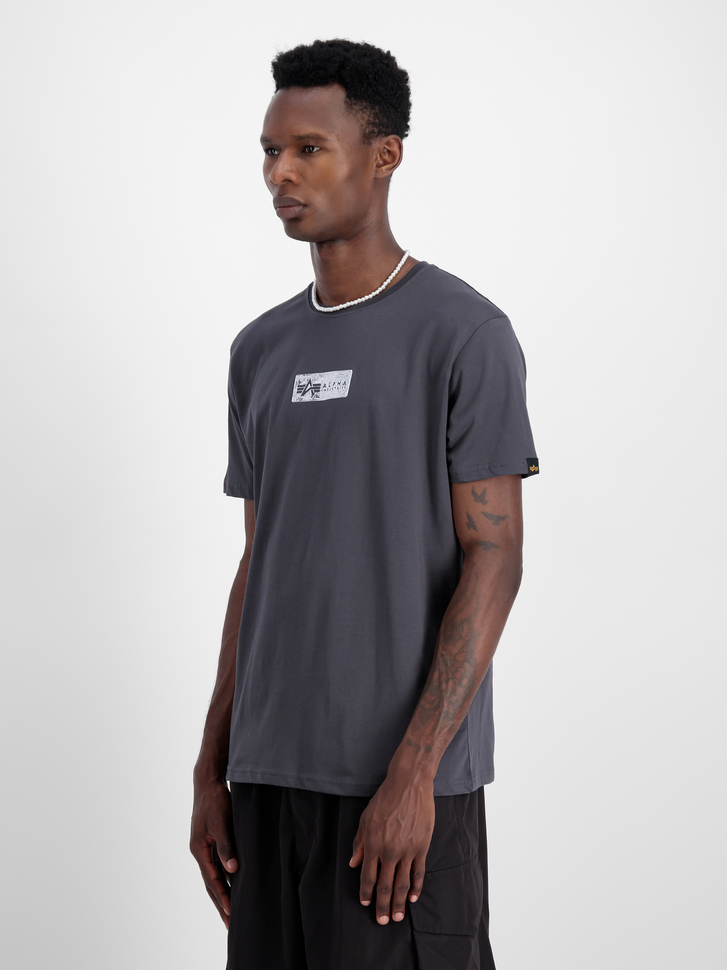 Metal Plate T-Shirt vintage grey 148514_684_2_model_00003_98247
