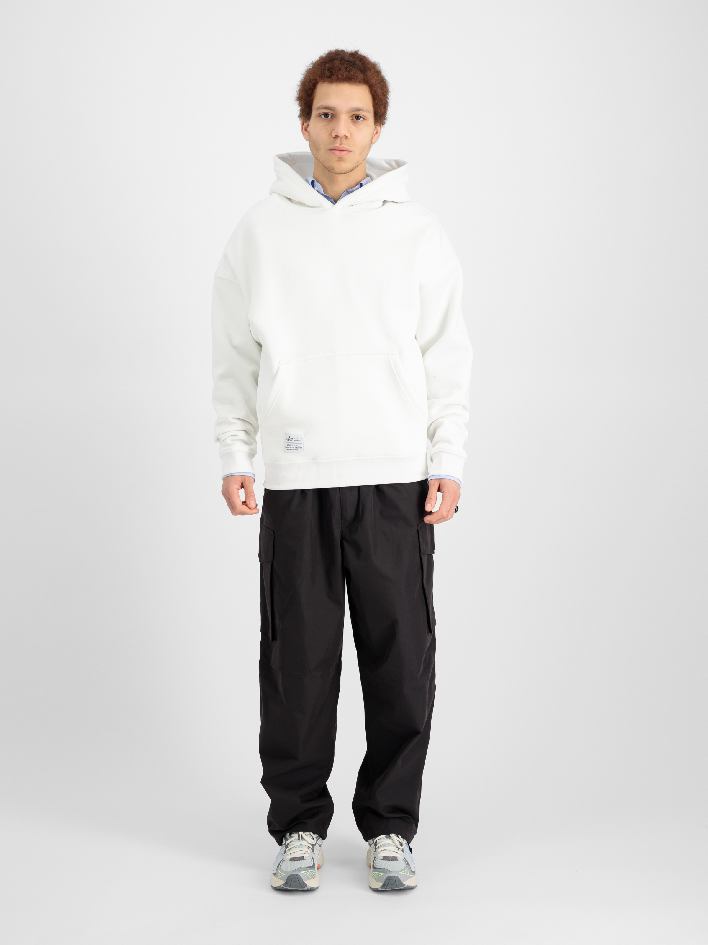 Logo Back Print Hoodie white 146336_09_2_model_00001_99380