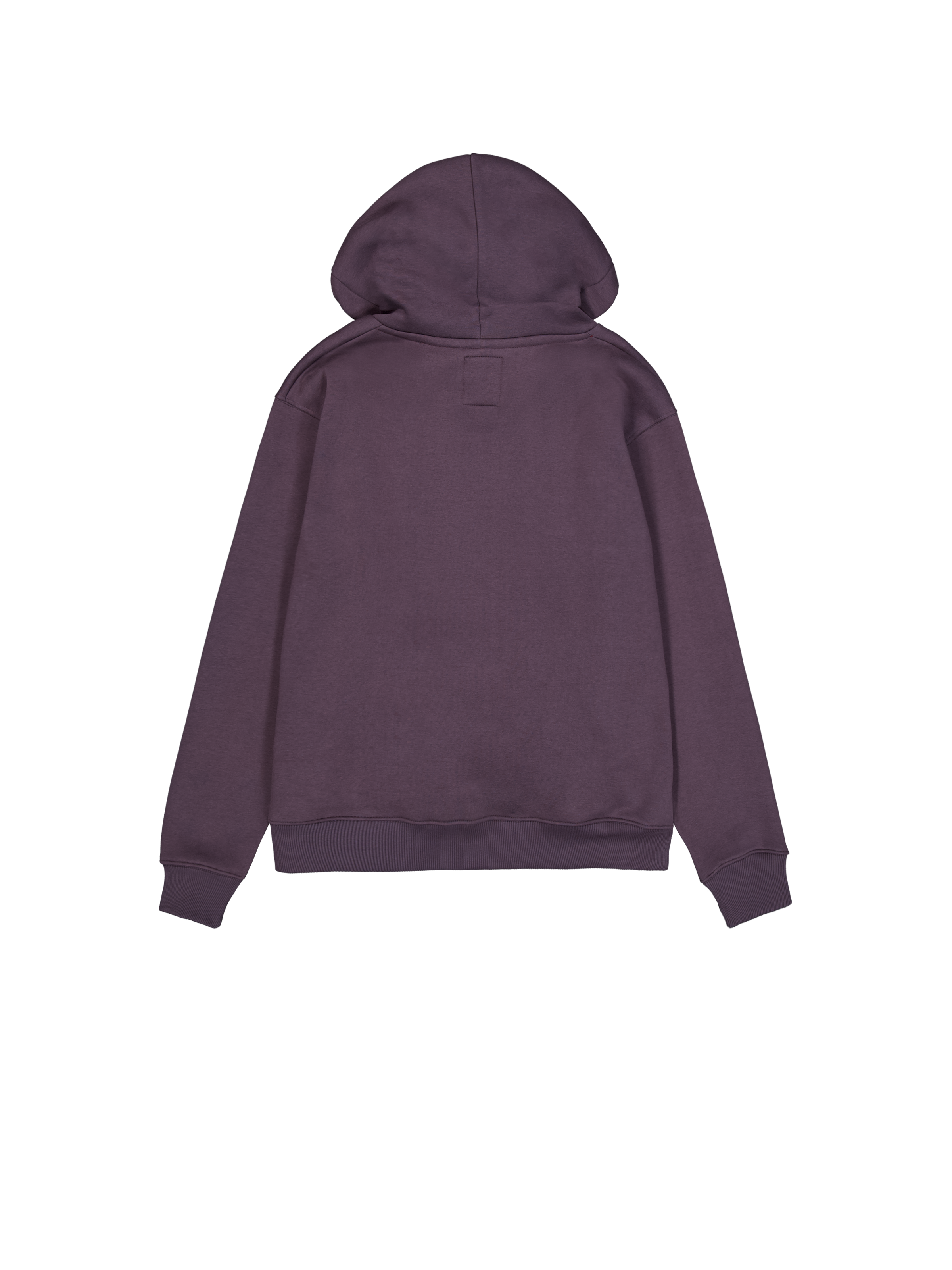 Basic Small Logo Zip Hoodie Plum 118342_719_1_flatlay_00002_97231