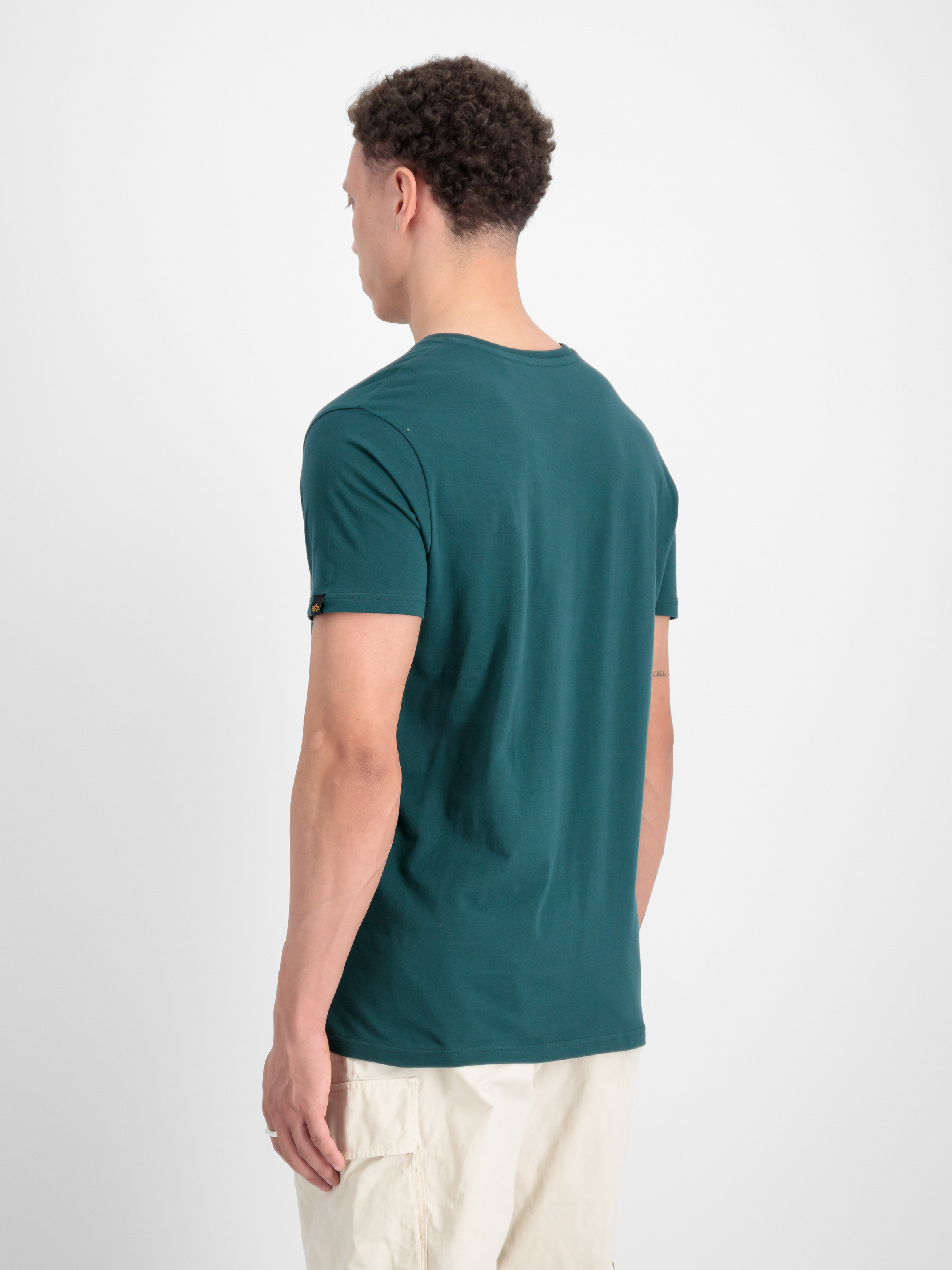 Basic Small Logo T-Shirt Force Green 188505_720_2_model_00004_97228
