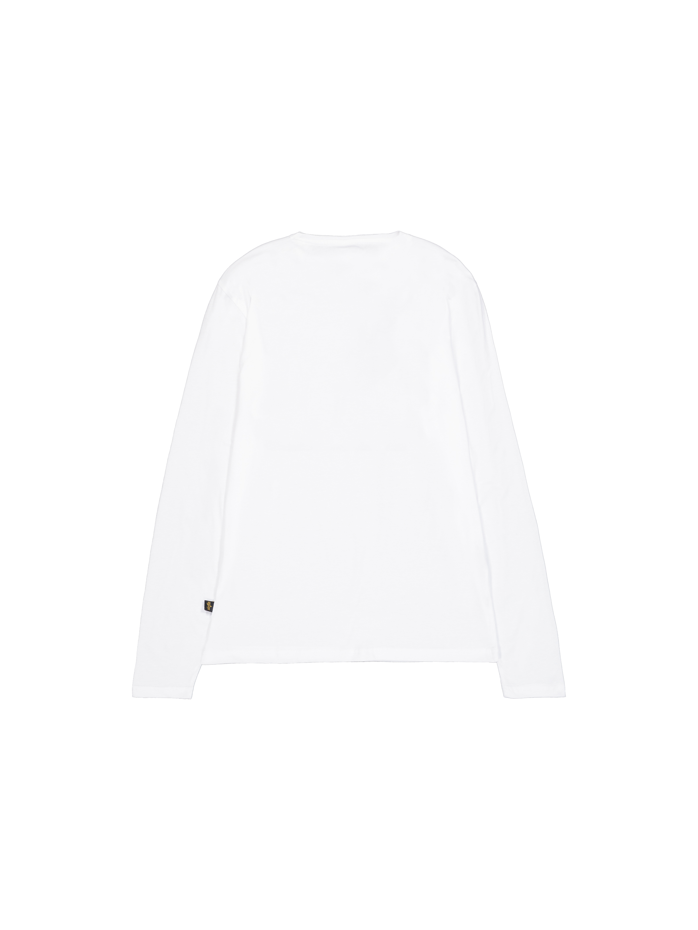 Basic Small Logo Longsleeve white 198517_09_1_flatlay_00002_101446