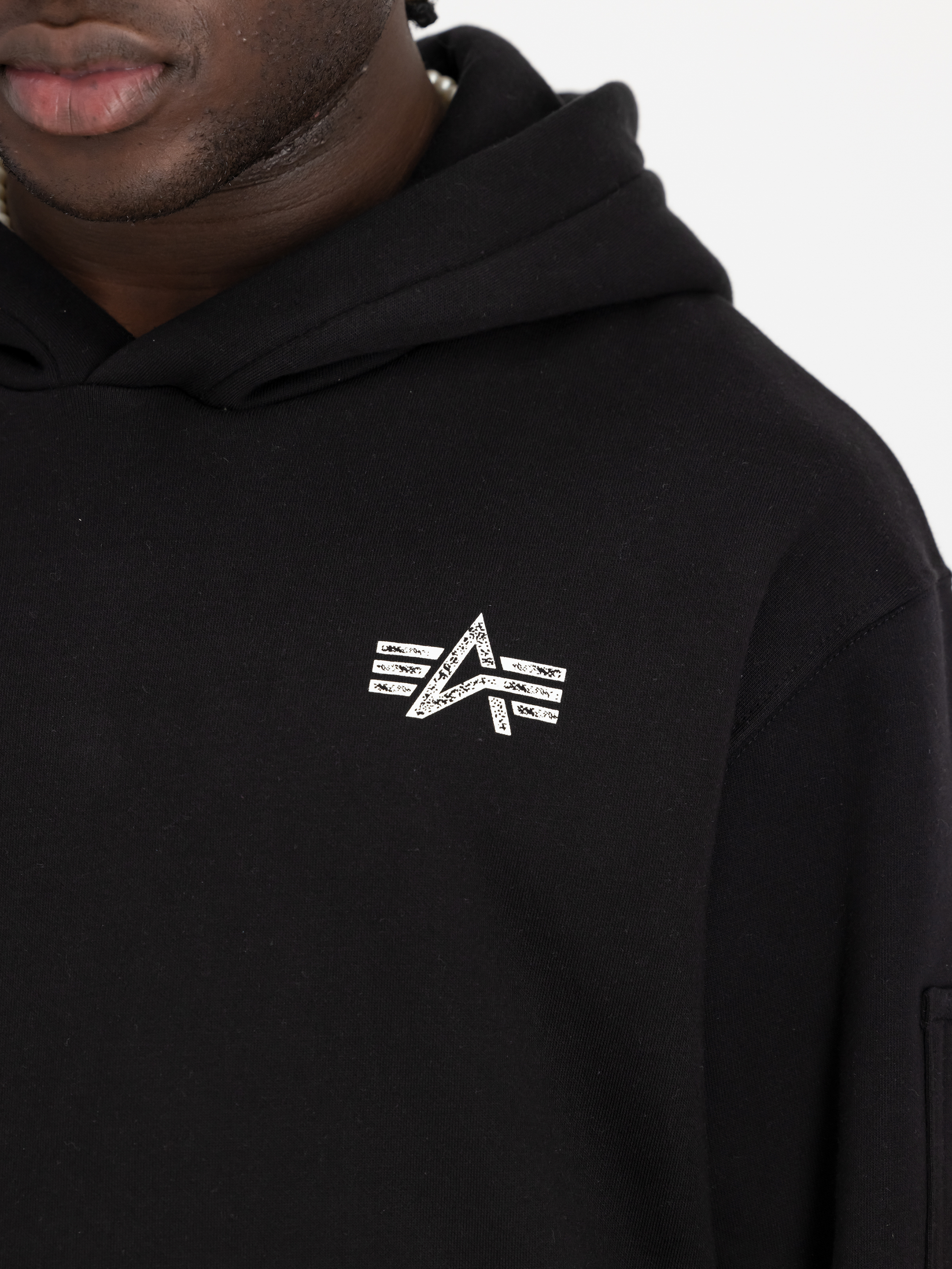 Signature Back Print Hoodie black 148341_03_3_detail_00001_98449
